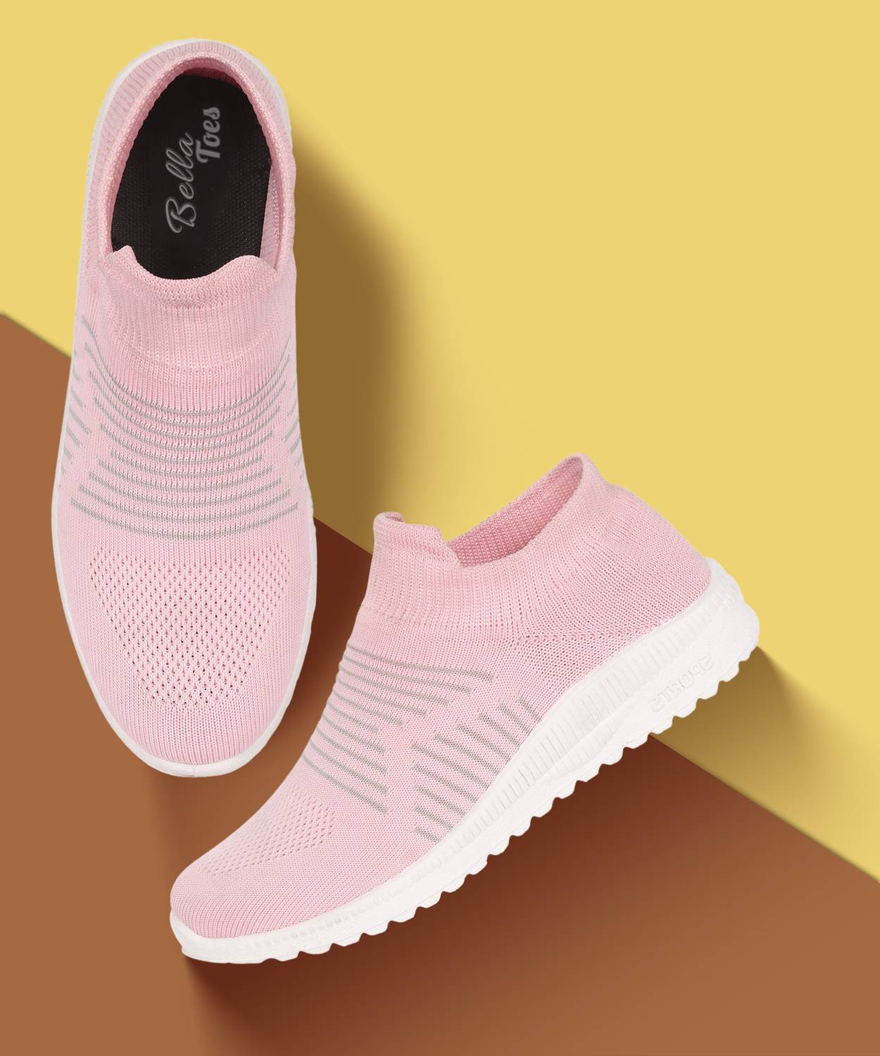 BELLA TOES Ultra-lightweight, Breathable Walking Shoes For Women