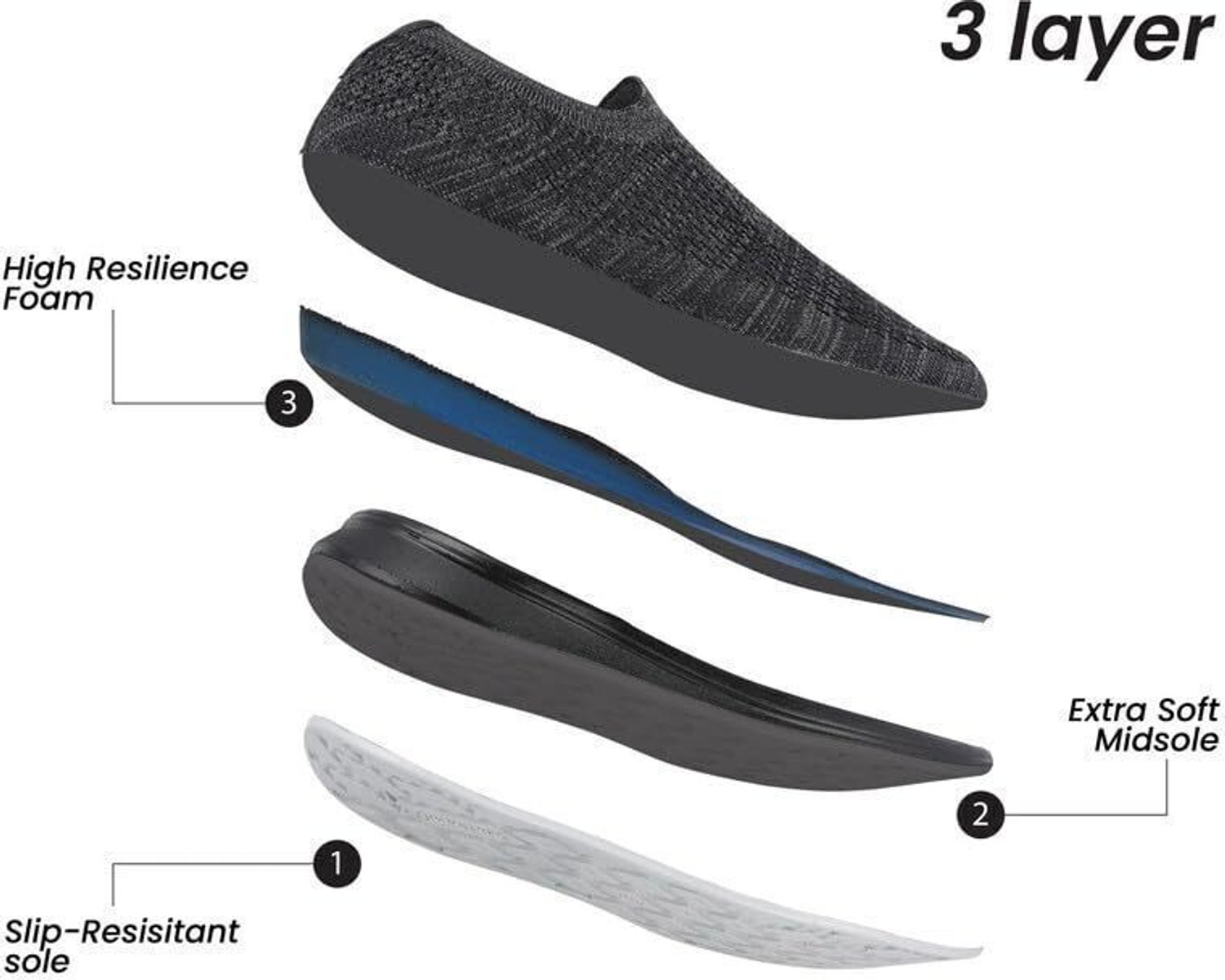 Image of WALKAROO Training & Gym Shoes For Men