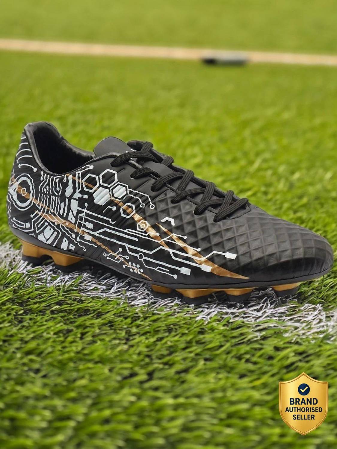AVANT HustleX Football Shoes - Cushioned Insoles, Rubber Studs, Anti Skid Football Shoes For Men