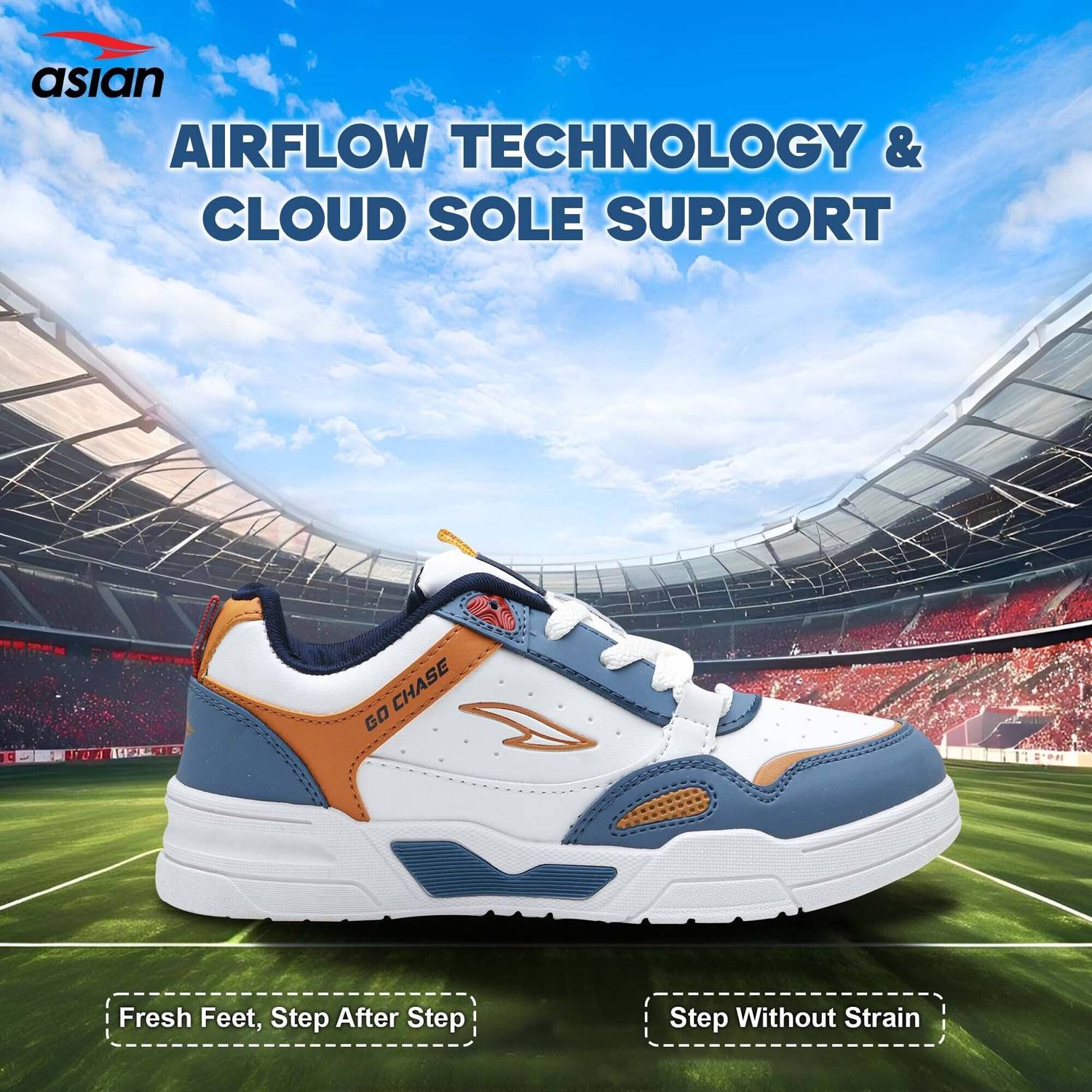 asian Men’s Tango-01 Sneakers - Image 4