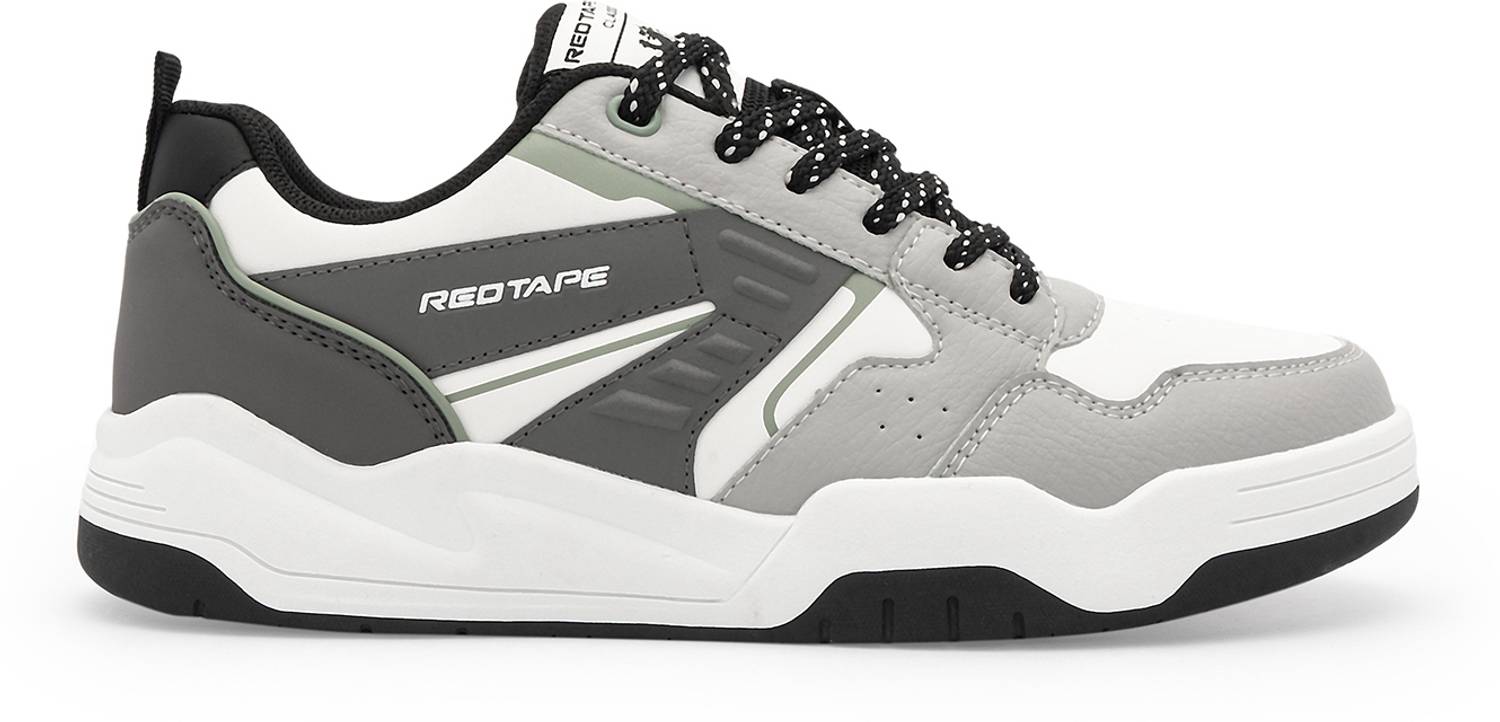 RED TAPE Men Grey Green Low Cut Sneaker - Image 2
