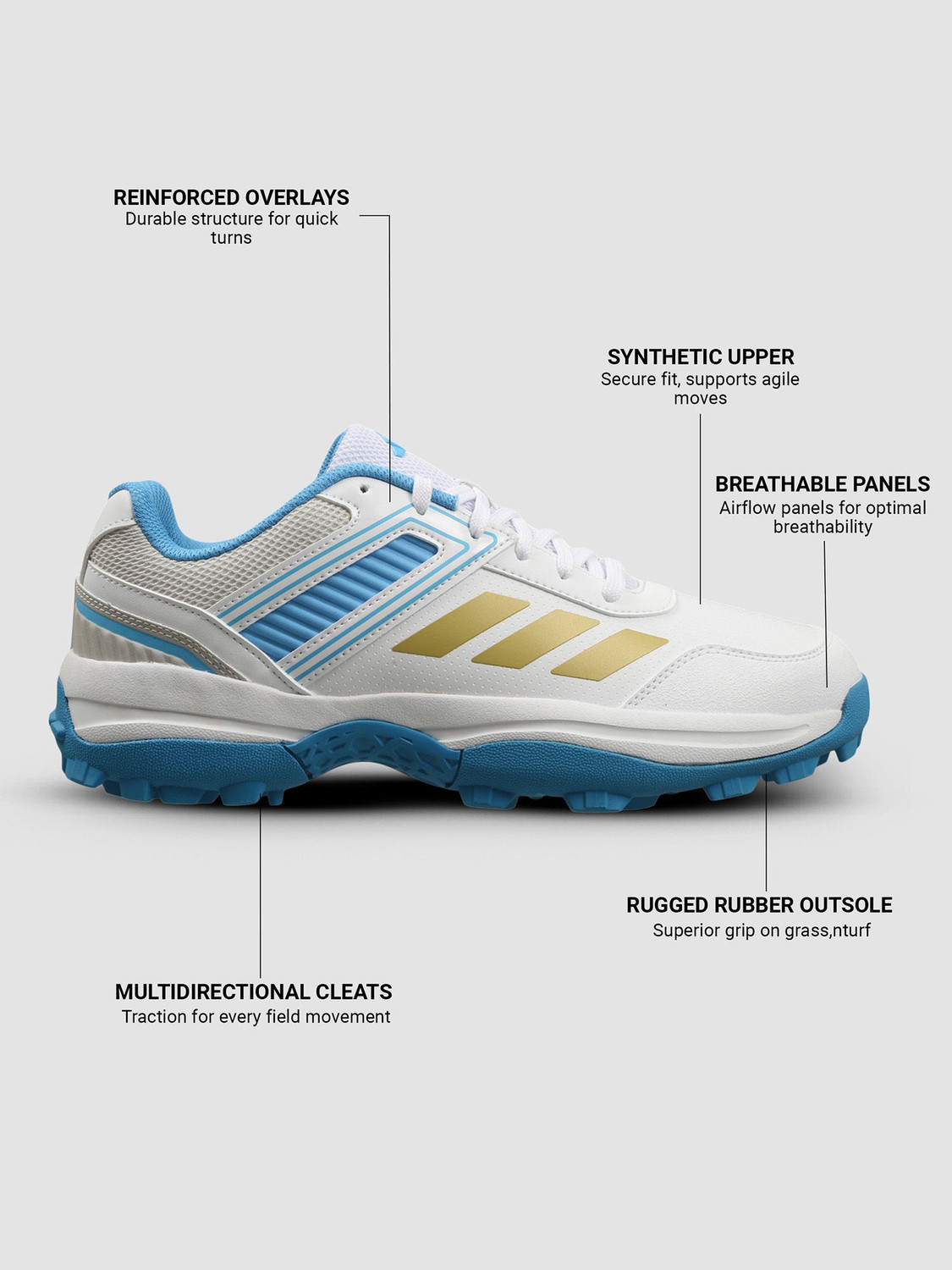Image of ADIDAS CRI YARD M Cricket Shoes For Men