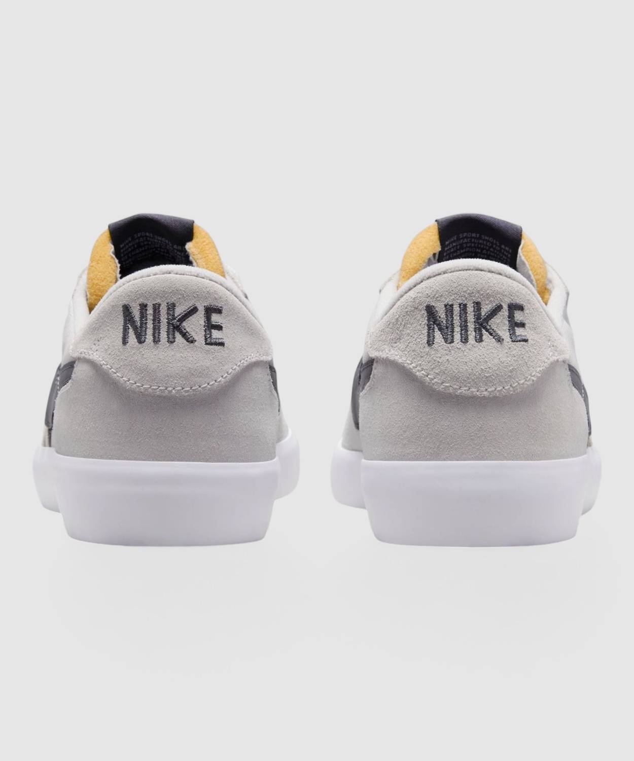 NIKE SB Heritage Vulc Men's Gray Sneakers - Image 2