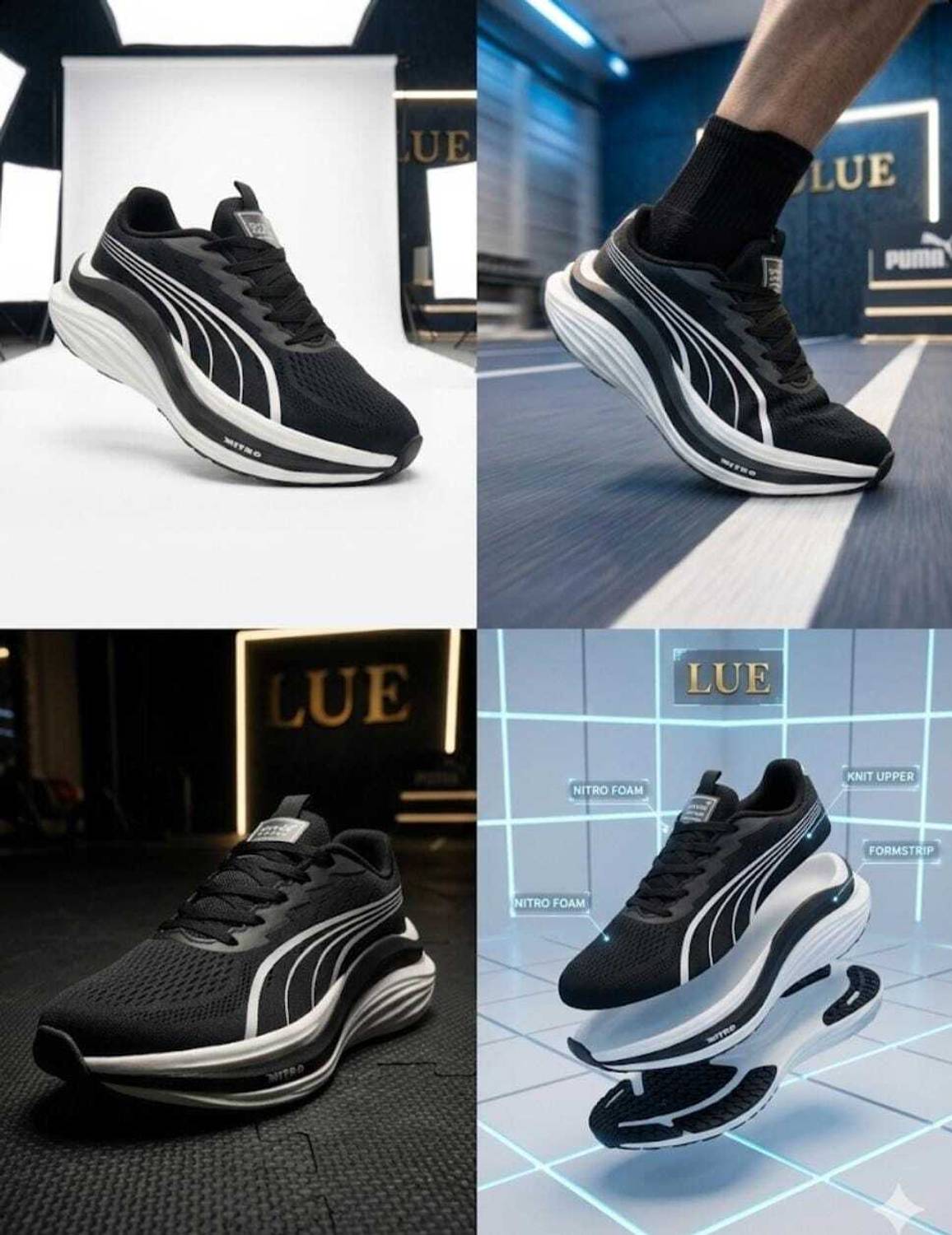 nitro ZACIO Zacio MagMax NITRO 2 IMP Premium Quality Running Sneakers