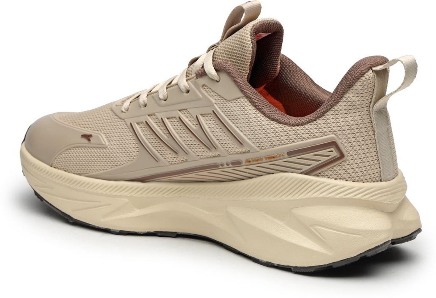 Image of action N-2204 Comfortable Breathable Lightweight Trendy Sports Lace Ups Running Shoes Running Shoes For Men