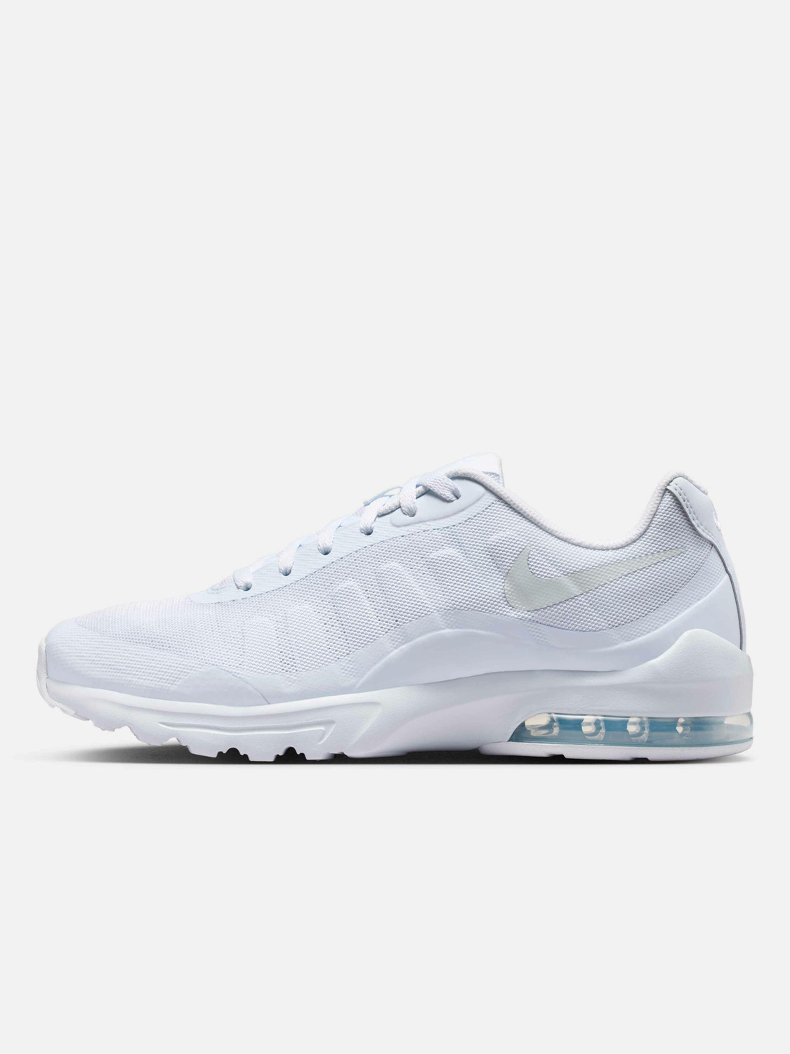 Image of NIKE Air Max Invigor Running Shoes For Men (White, 5)