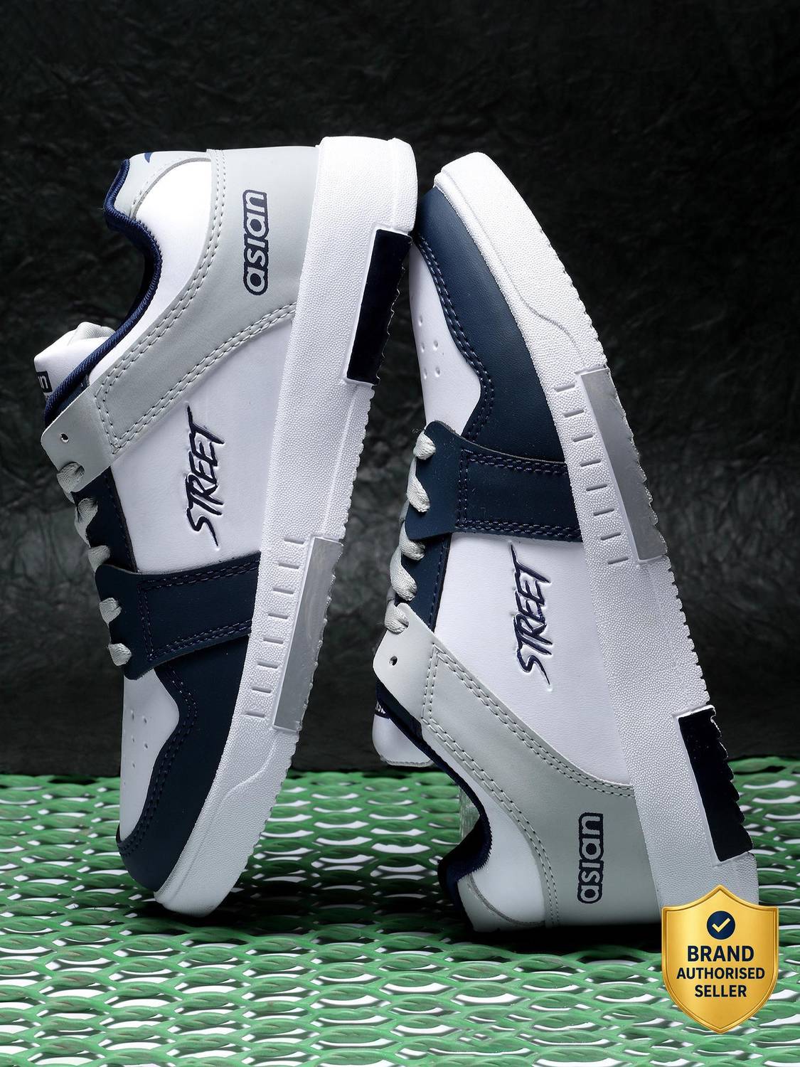 Asian Flat Sole Memory Cushion Sneakers for Men