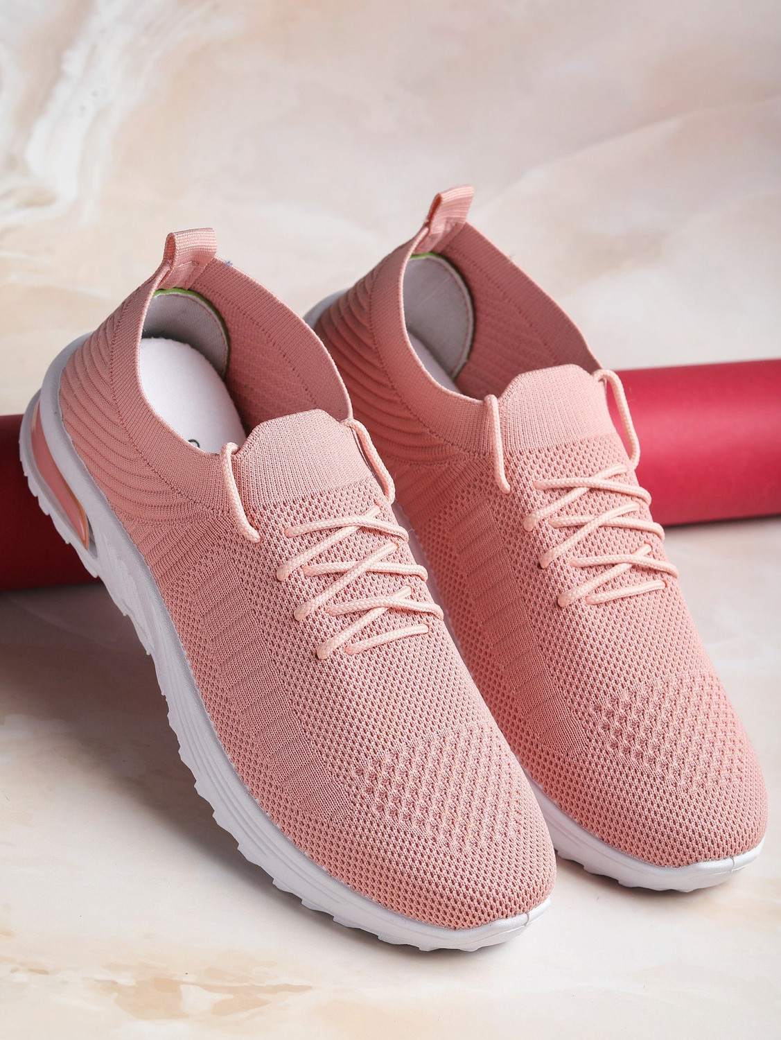 Image of Fabbmate Fabbmate Trendy Memory Foam Walking Running Shoes For Women