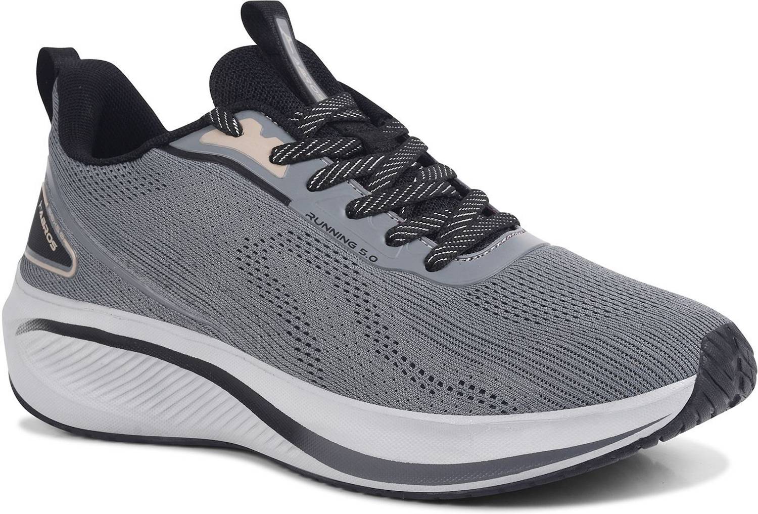 Abros SHARK Running Shoes For Men Gray - Image 3