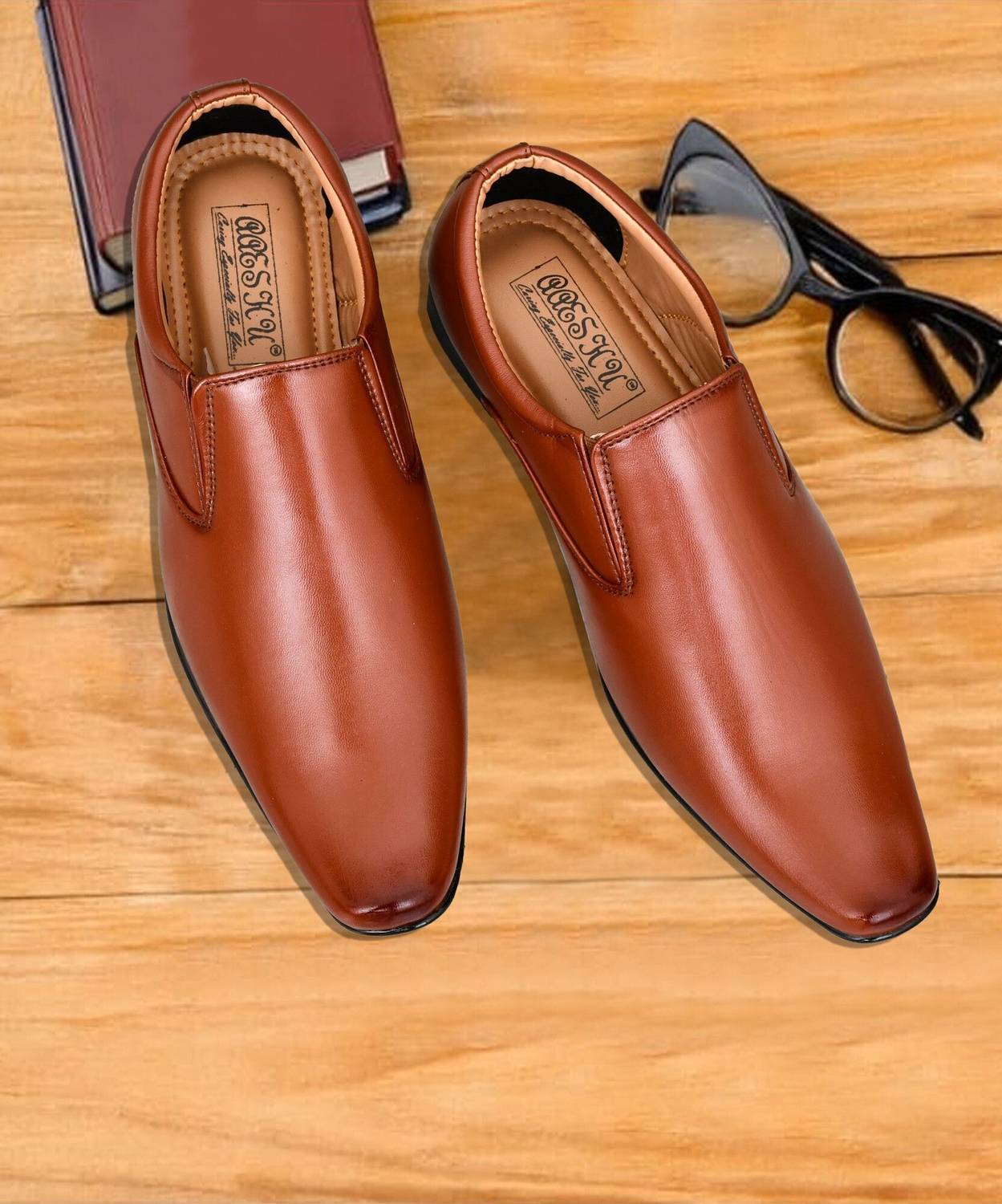 Aaeshu Men & Boys Stylsh Comfortable Formal shoe Slip On For Men
