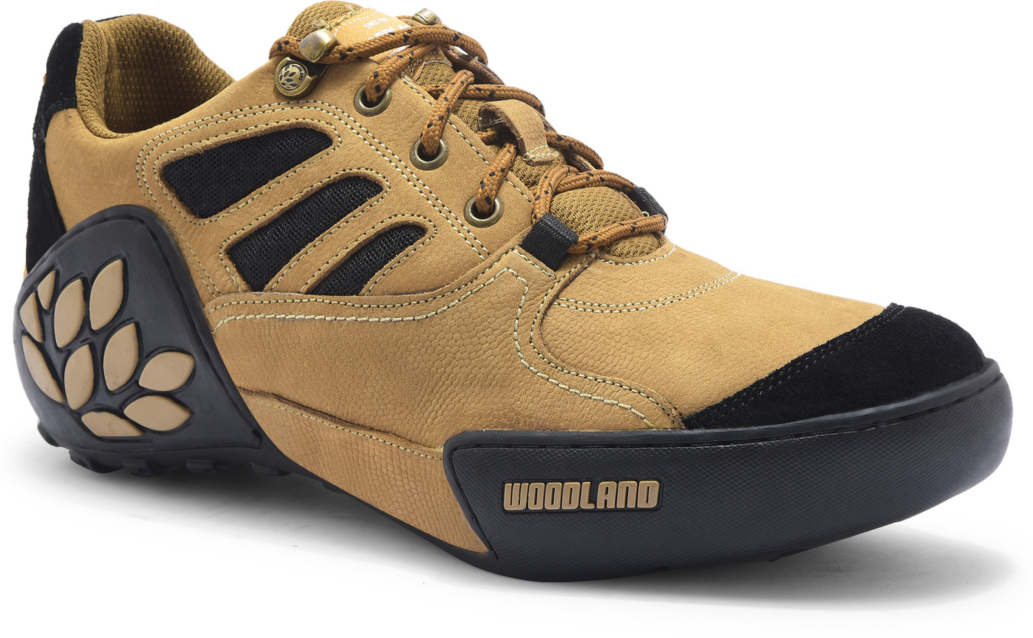 Image of WOODLAND Lace Up Lightweight Breathable Comfortable Daily Use Casuals For Men