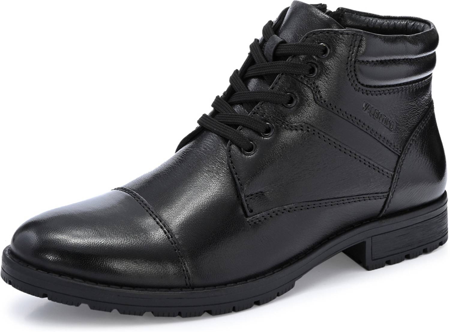 VALENTINO Men Black Boots - Image 3