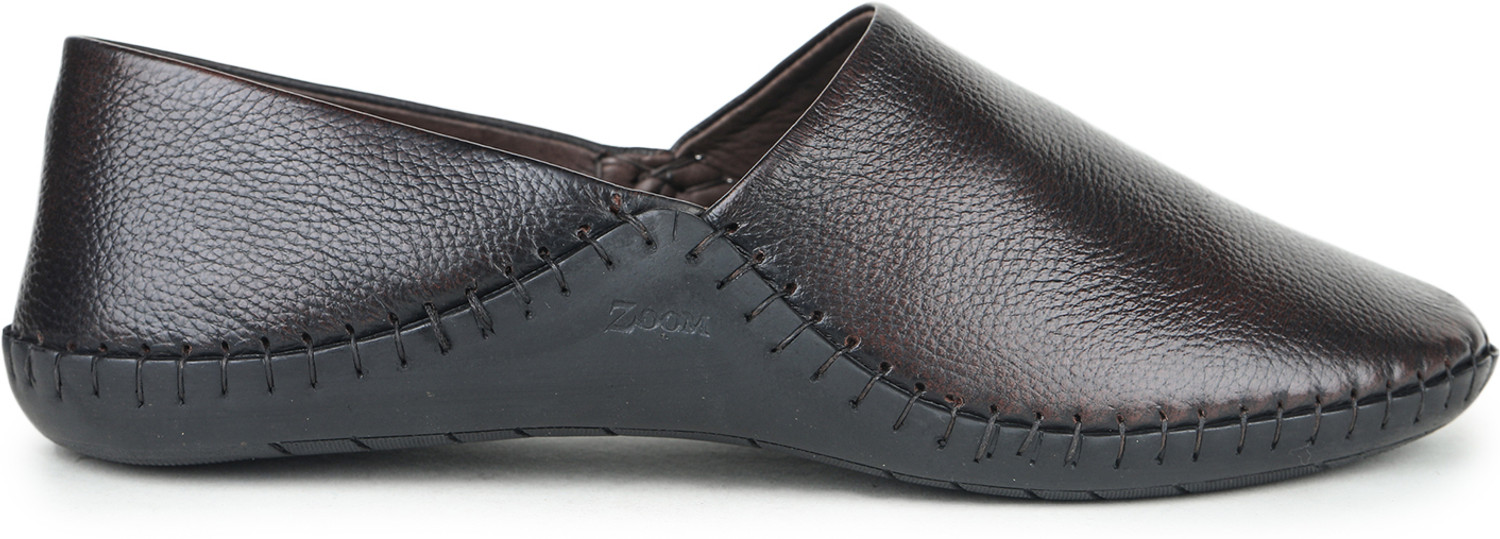 Image of Zoom Shoes Genuine Leather Casual Slip-On Stylish Lightweight and Comfortable Daily Wear Loafers For Men