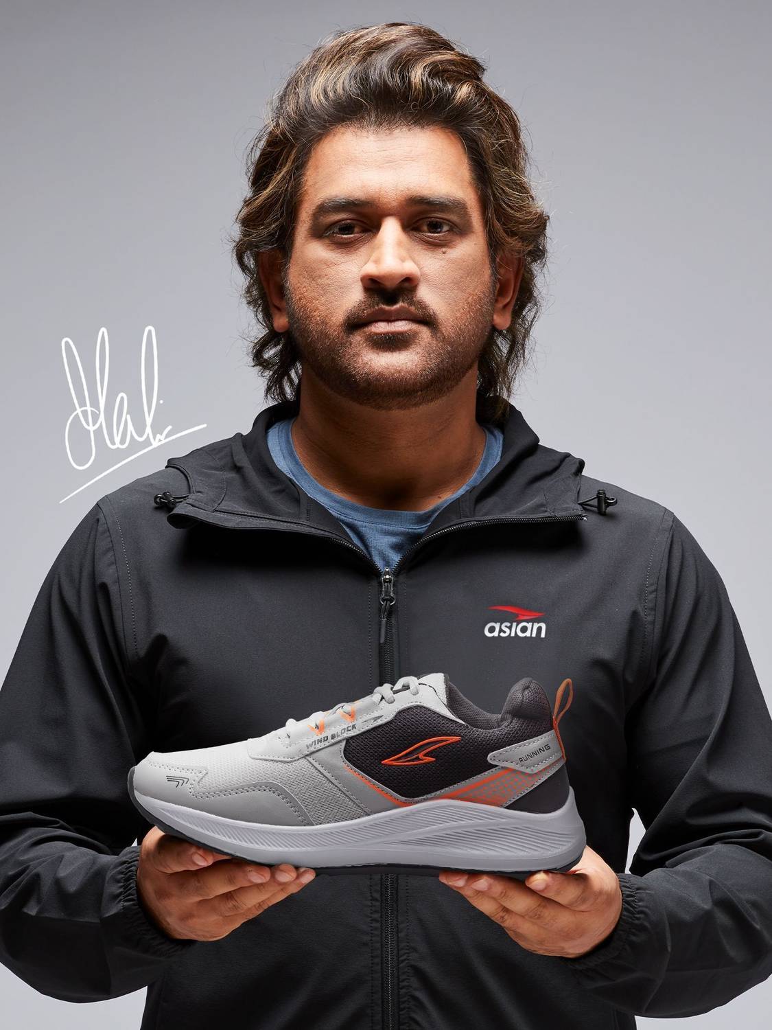 asian Thar-01 Grey Sneakers - Image 2