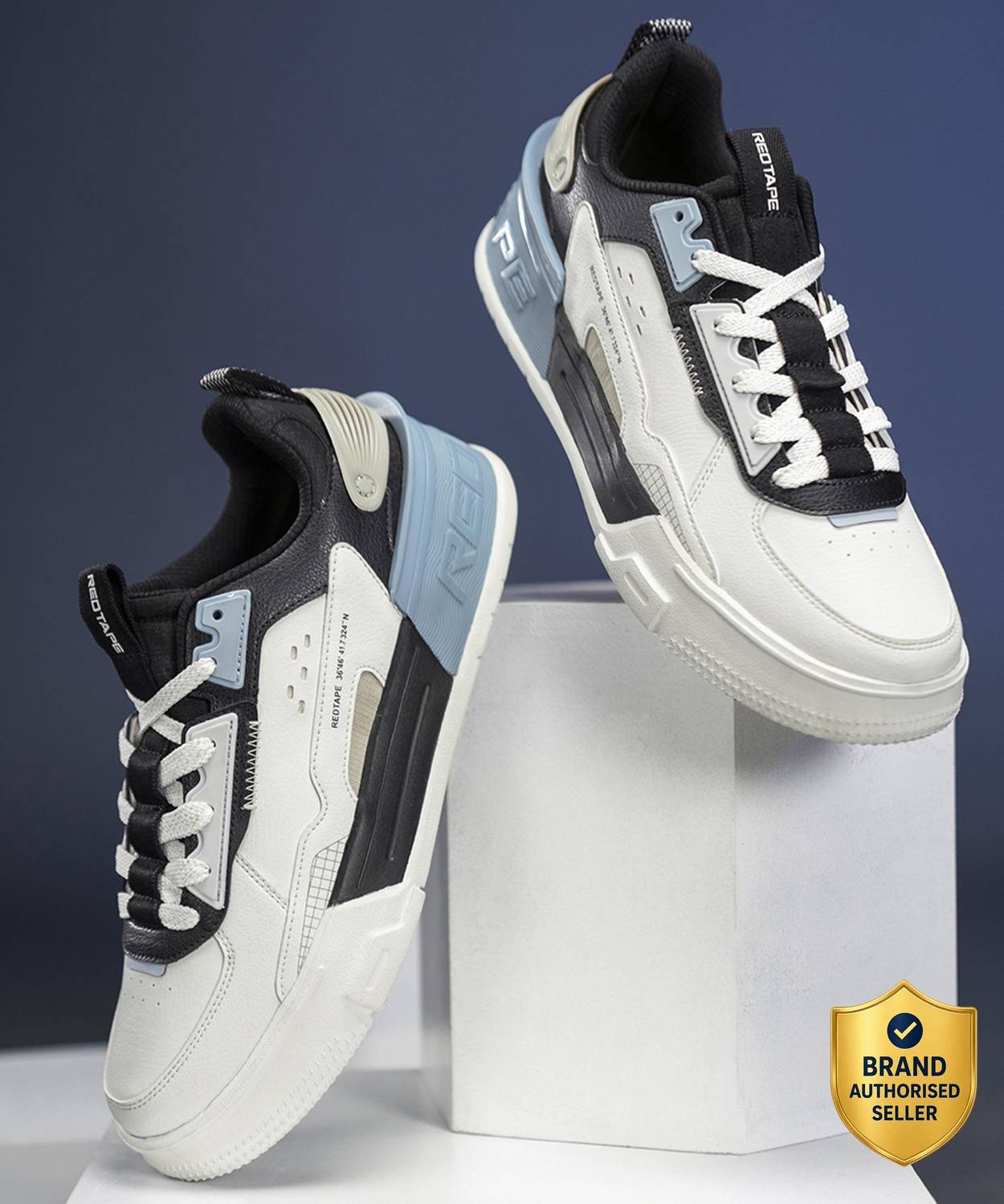 RED TAPE Men Red Casual Sneakers - Image 1