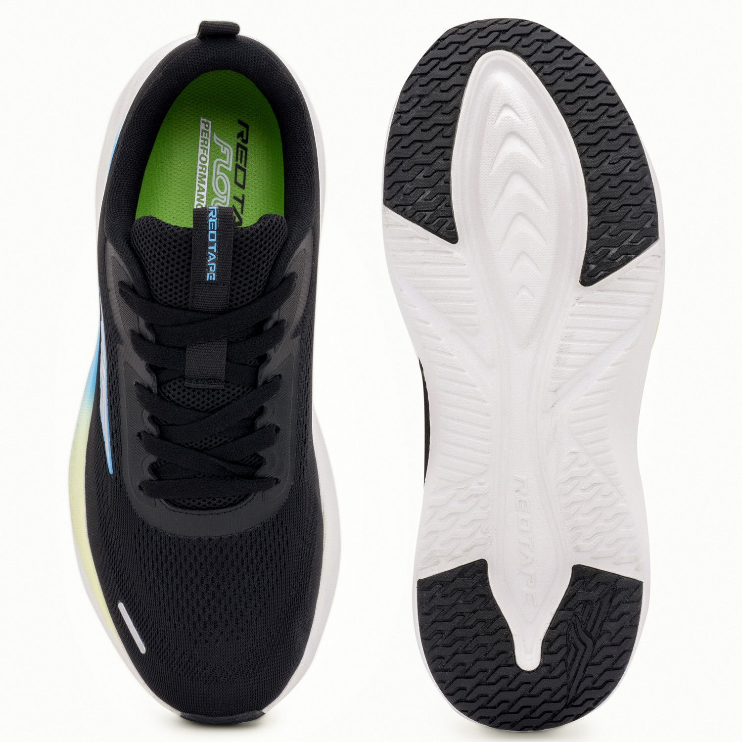 Image of RED TAPE Athleisure Sports Shoe for Men in Black | Sports Shoes Walking Shoes For Men