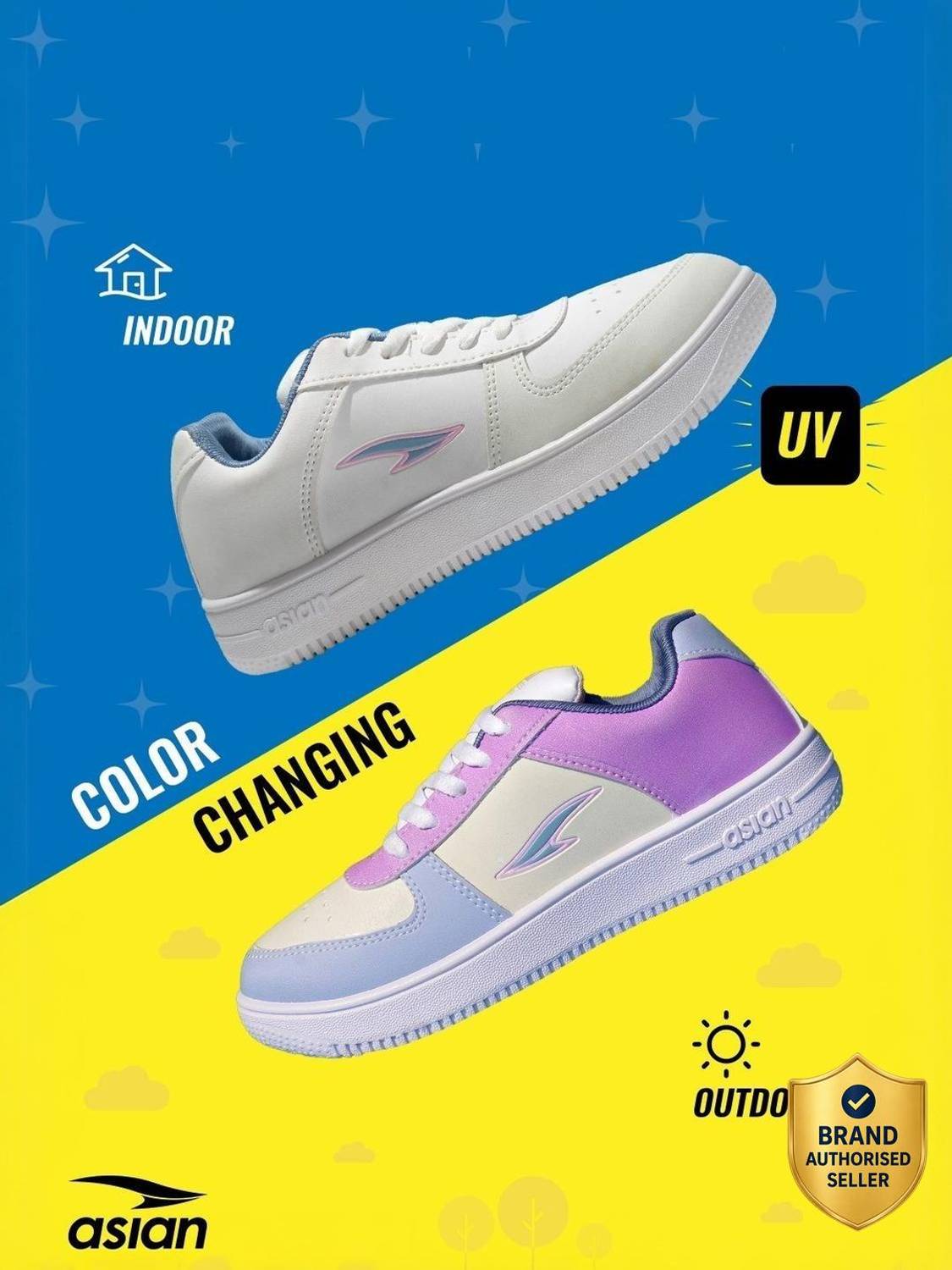 Trendy-21 Color Changing Sneakers Sneakers For Women - Image 1