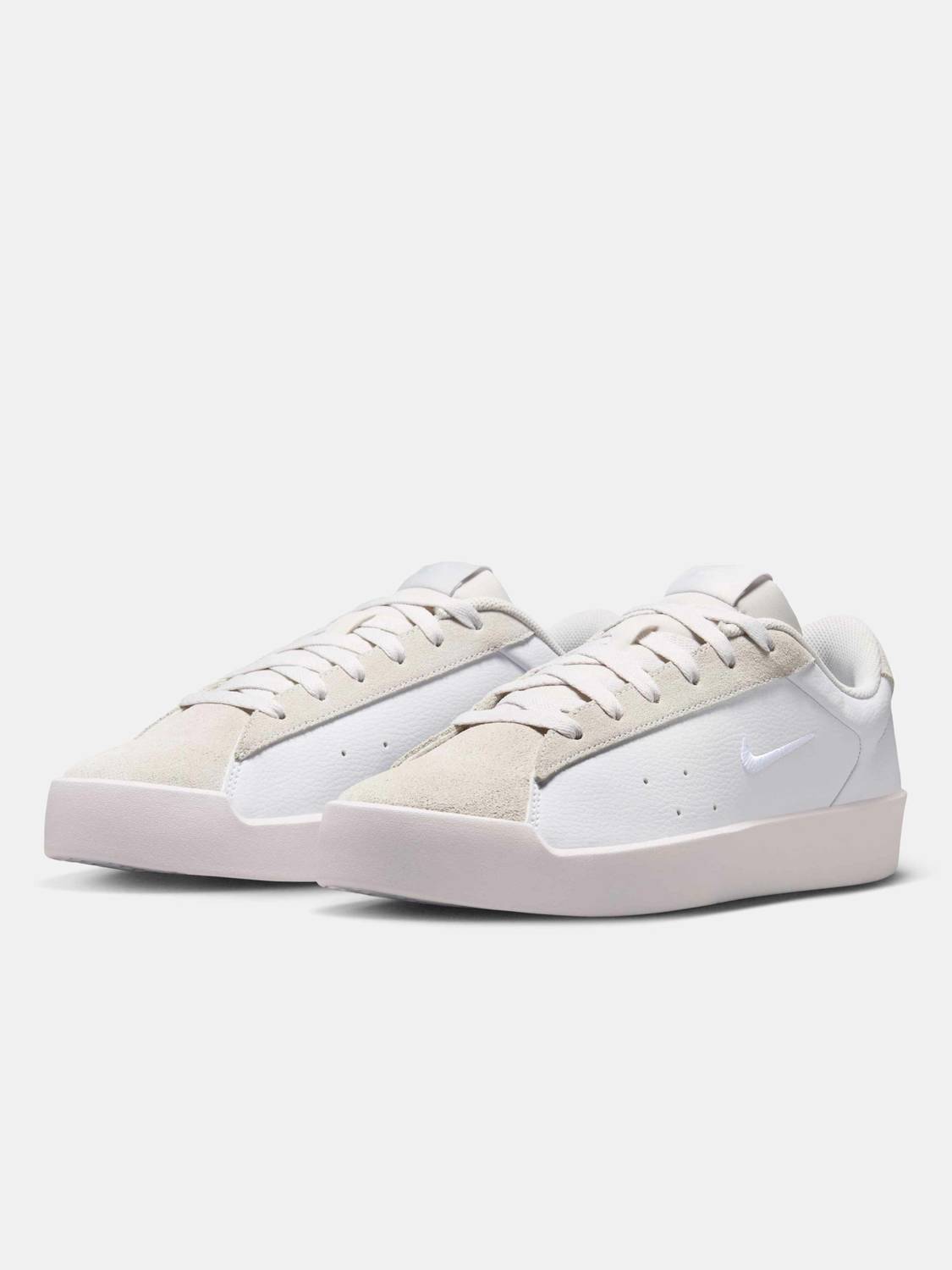 NIKE Court Heritage White Sneakers For Women - Image 1