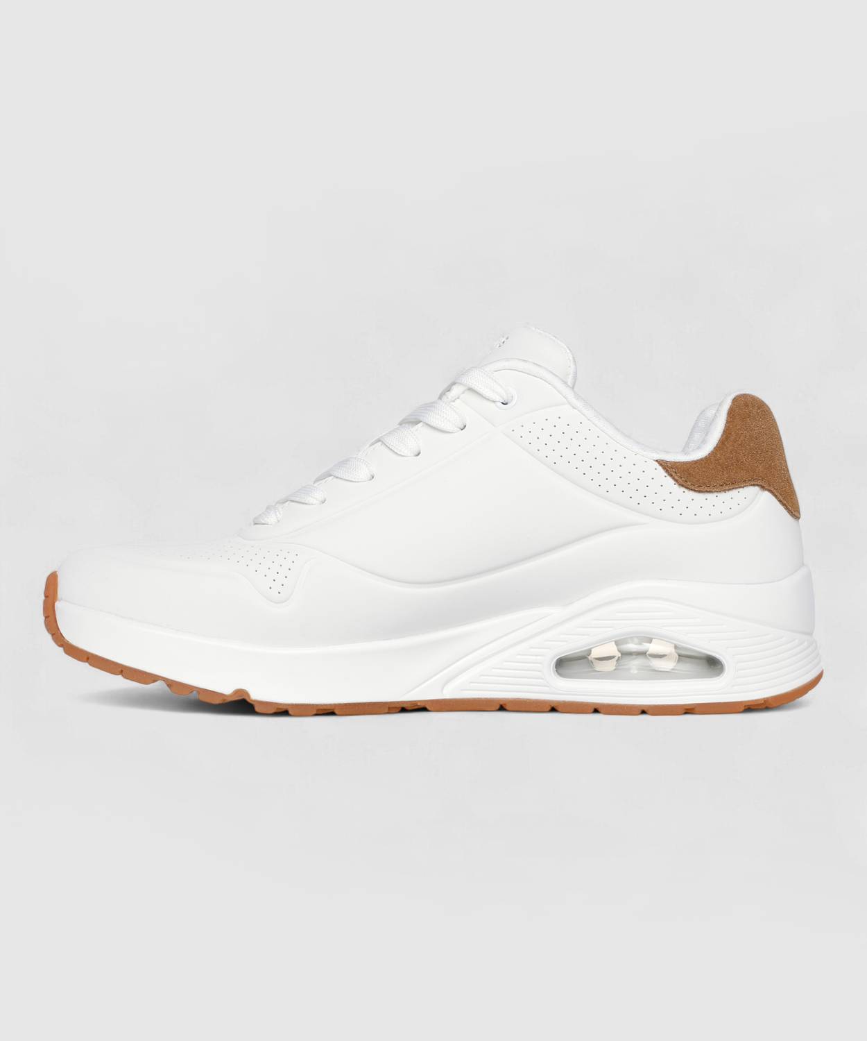 Skechers UNO - SUITED ON AIR White Men's Sneakers - Image 3