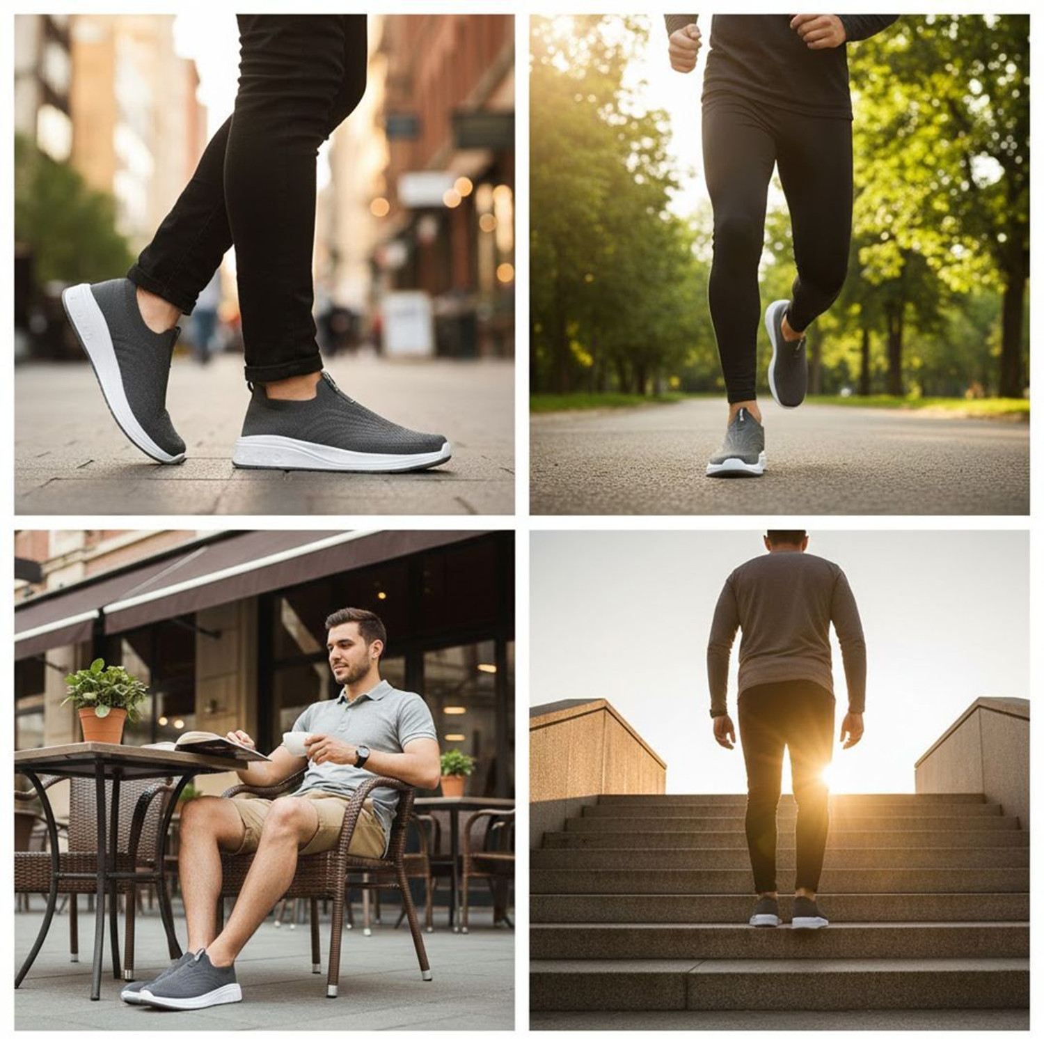 Image of Birde Men Slip On Shoes Sports Running, Walking, Jogging & Gym Running Shoes For Men