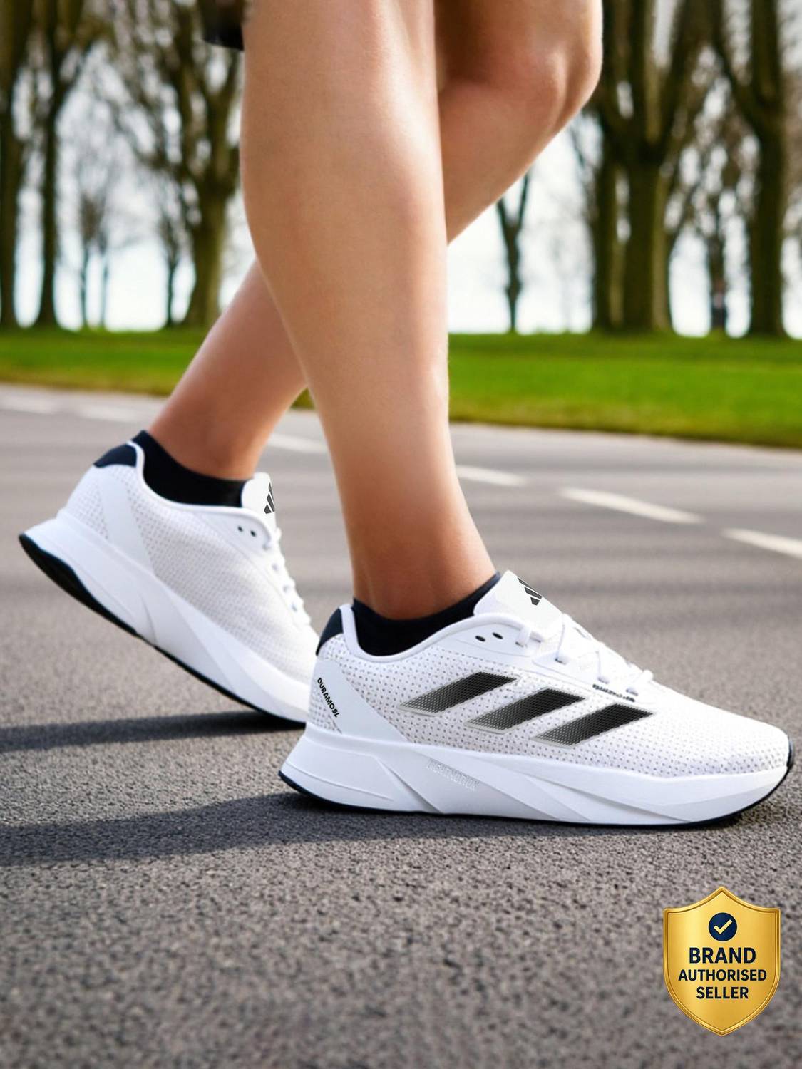 ADIDAS DURAMO SL Running Shoes for Men, White