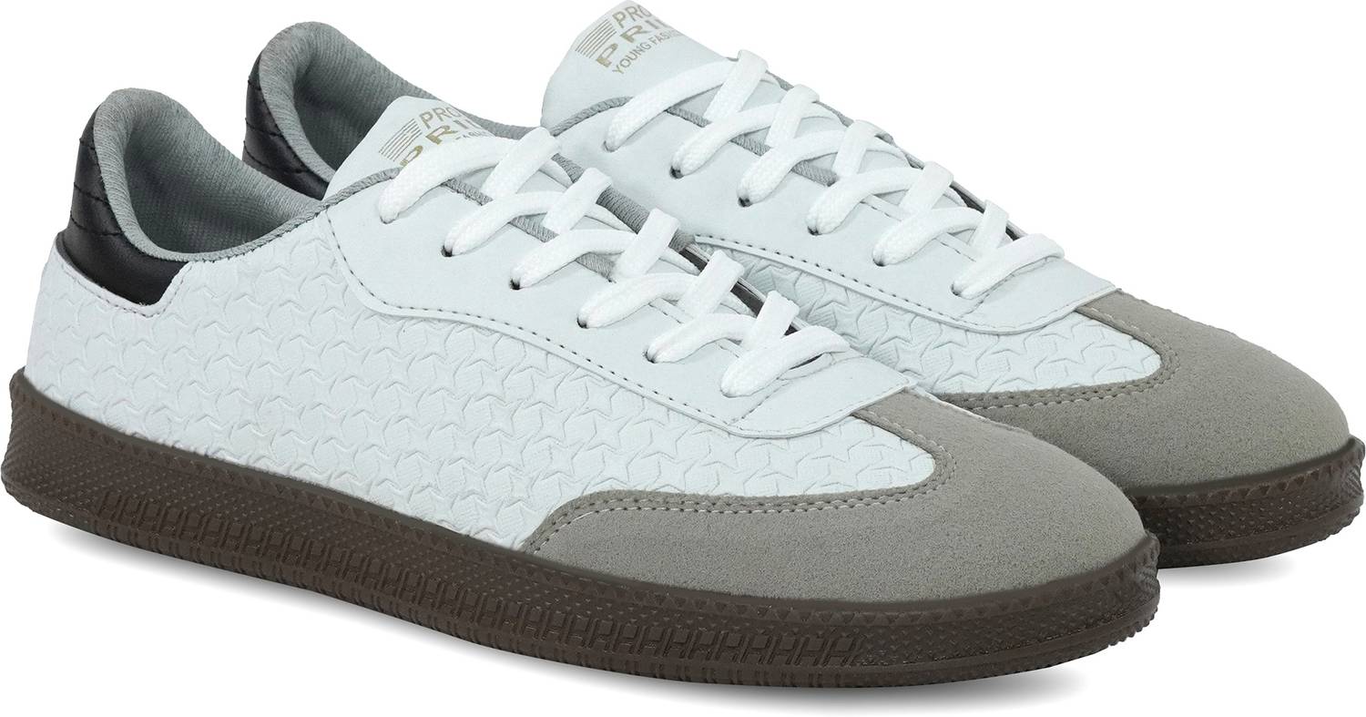 PROPRIDE Young Fashion Men's White Sneakers - Image 5