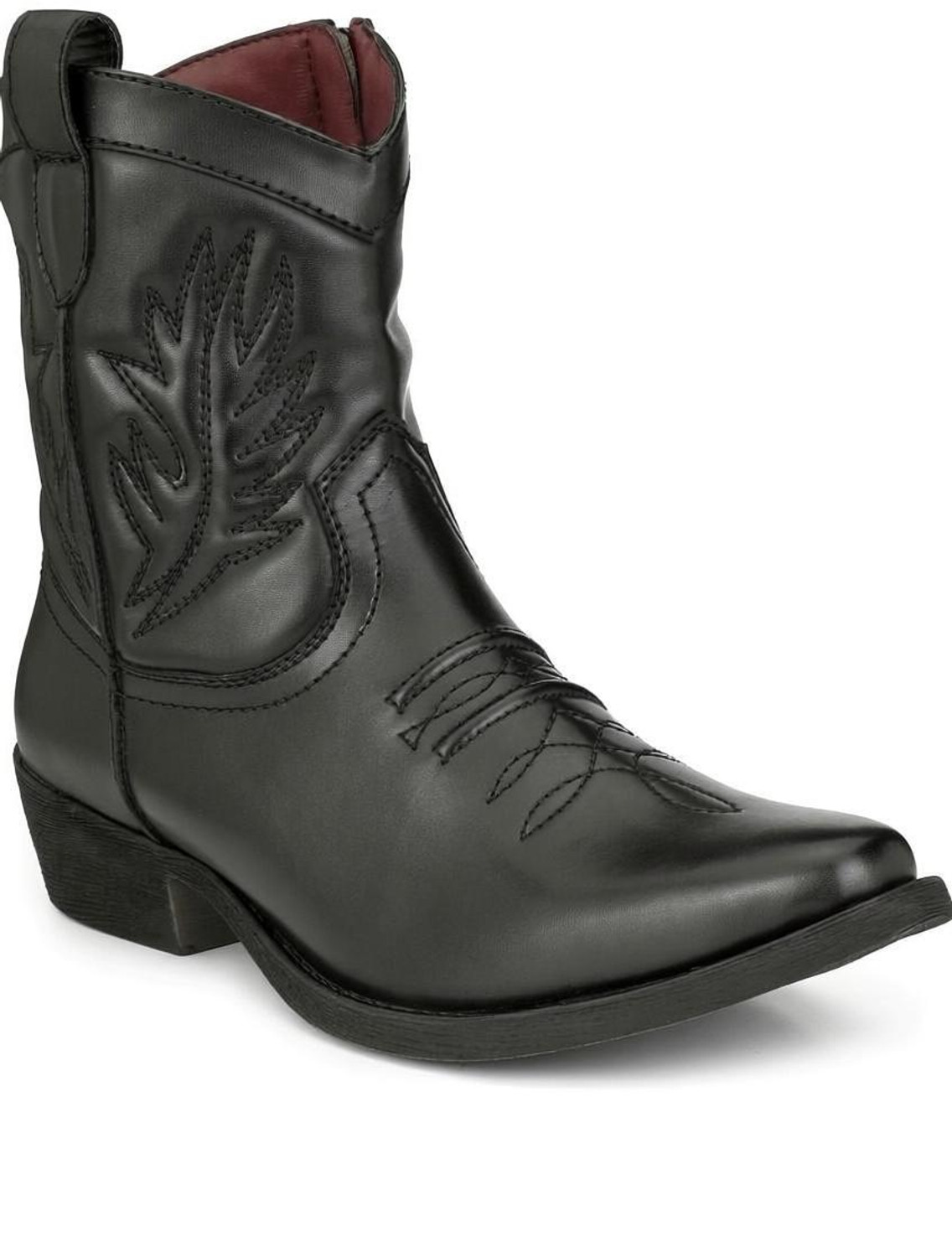 Image of Delize Cow Boy High Ankle Boots For Men
