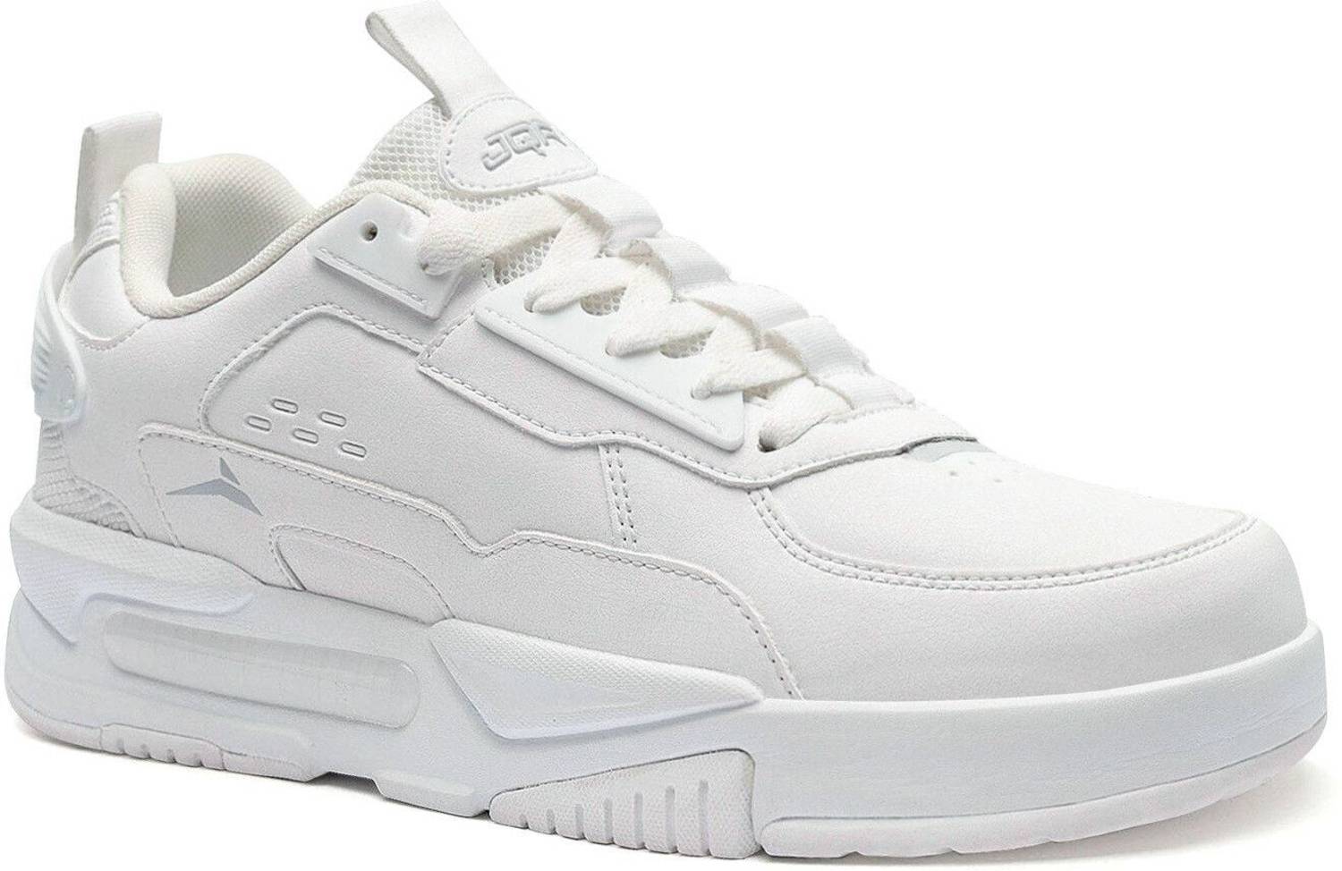 JQR SIGNATURE Men's White Sneakers - Image 3