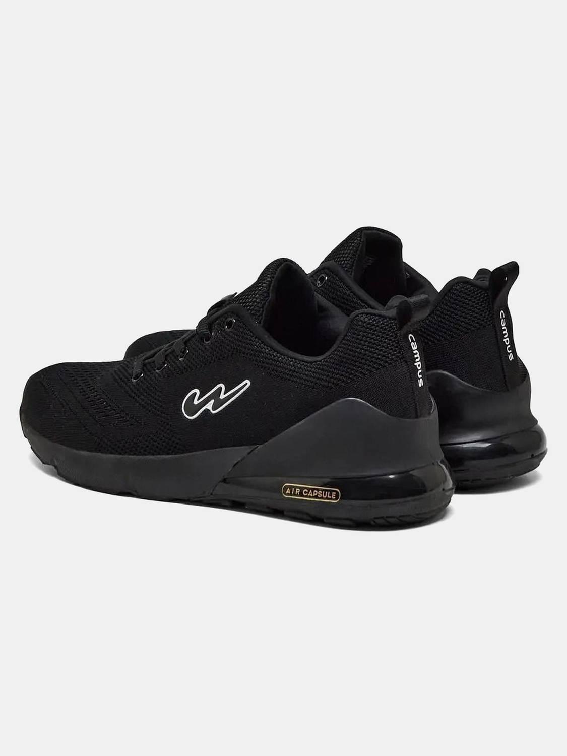 CAMPUS DRAGON Men's Black Running Shoes - Image 5