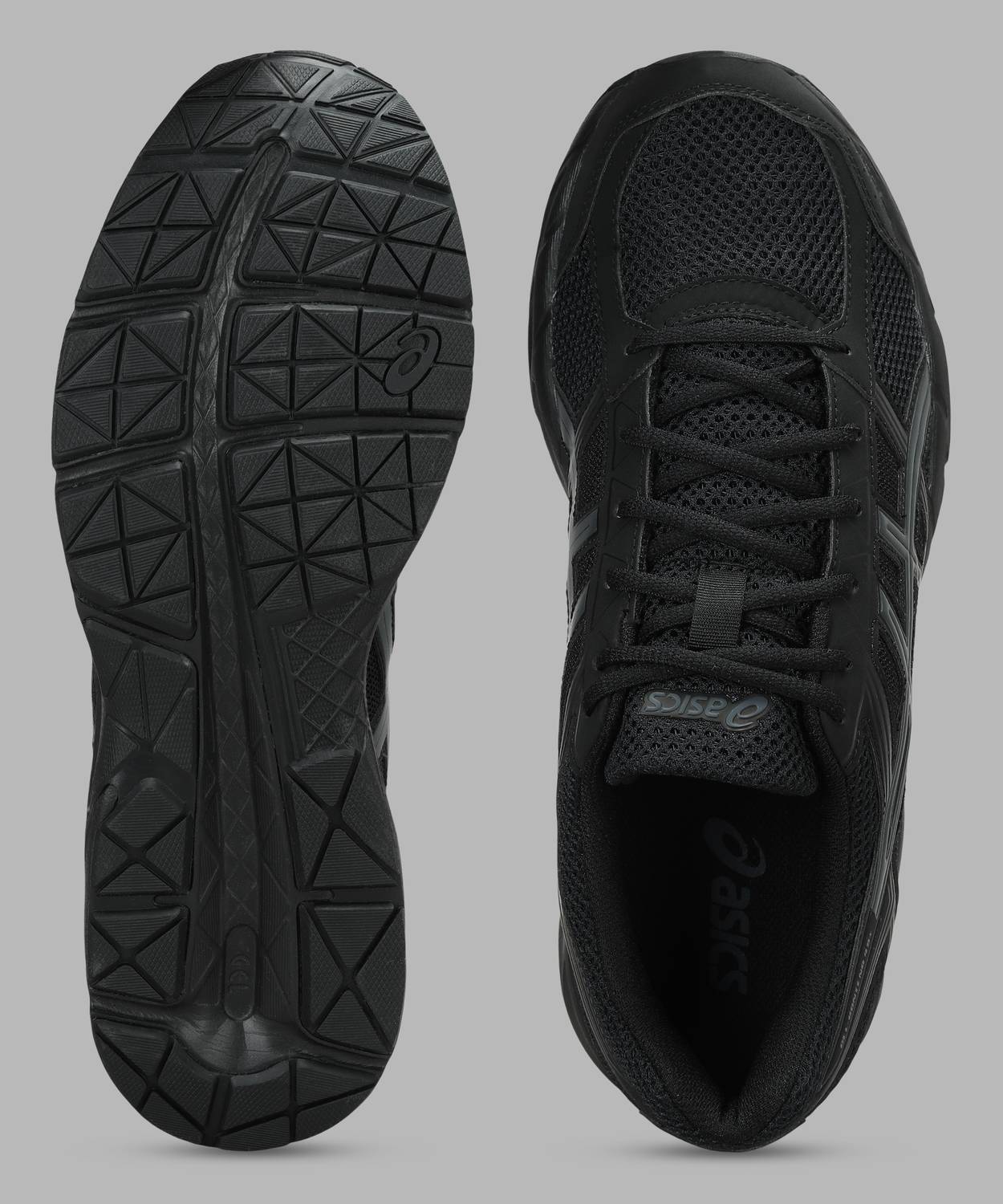 Asics GEL-CONTEND 4B+ Men Black Running Shoes - Image 4