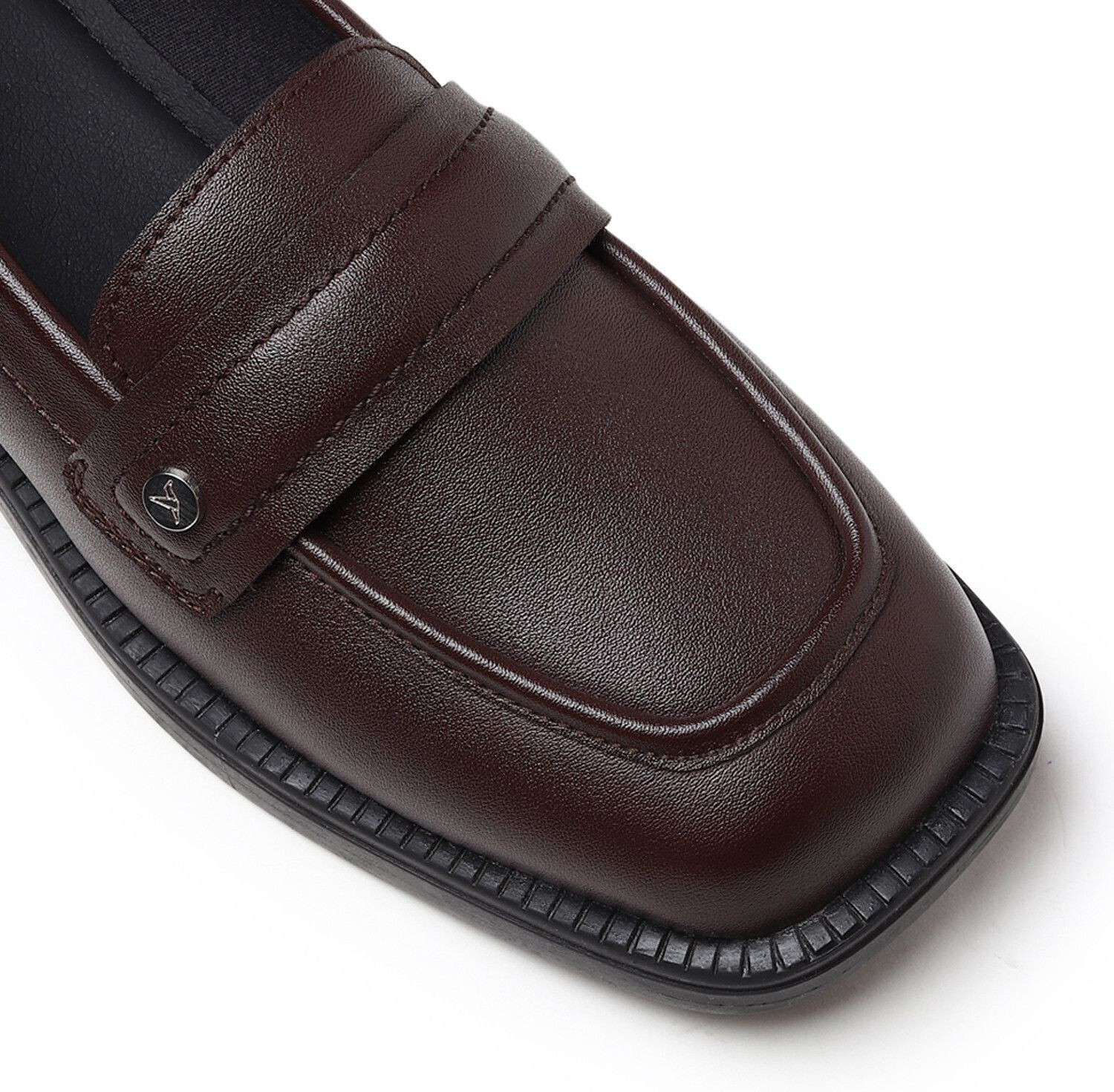 Image of yoho Stella 002|TPR Sole | Comfy & Stylish Block Heel Moccasins |Casual & Formal Mocassin For Women