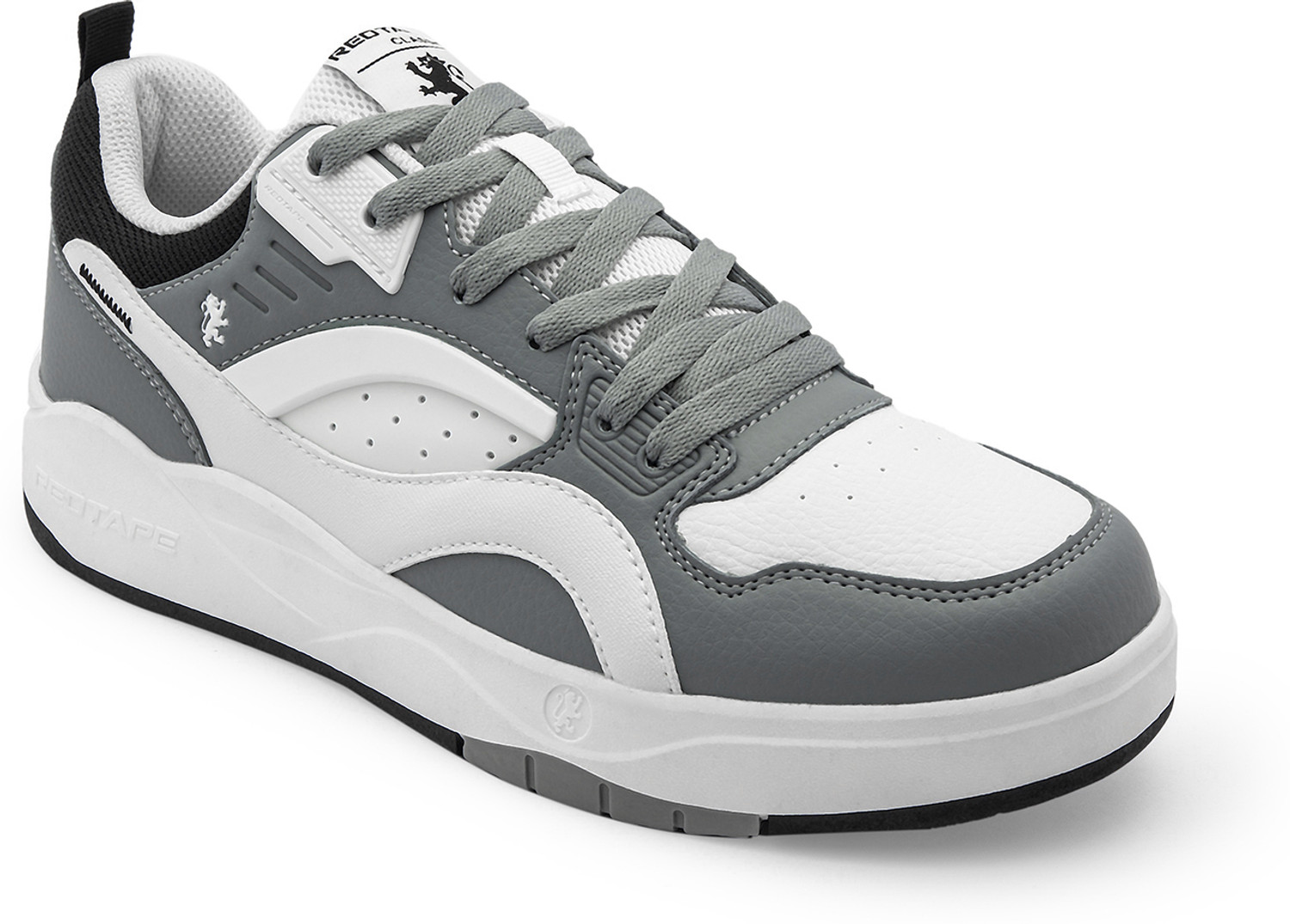 Image of RED TAPE Low Cut Sneaker for Men in White Ash Green | Sneaker Sneakers For Men