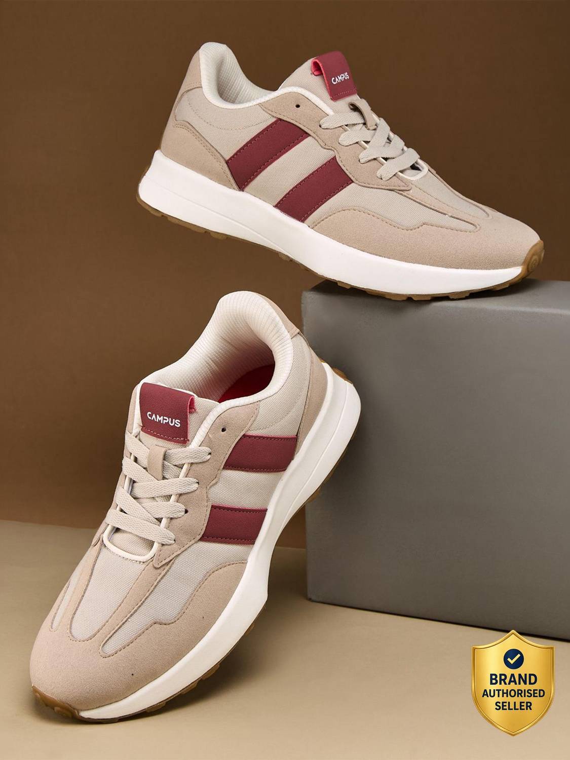 CAMPUS BRISK Men's Casual Walking Sneakers