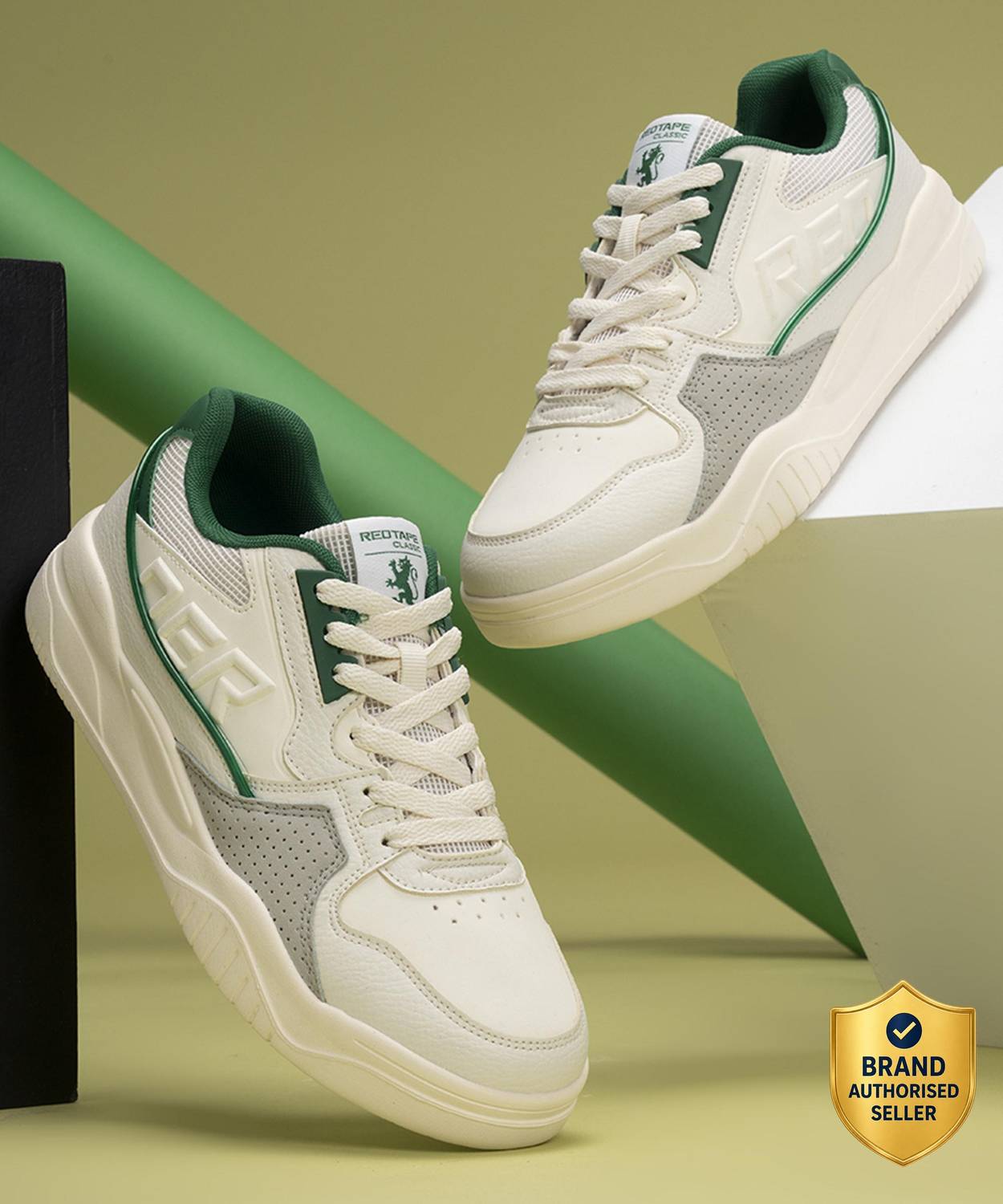 RED TAPE Lifestyle Sneaker Shoes for Men Red - Image 1