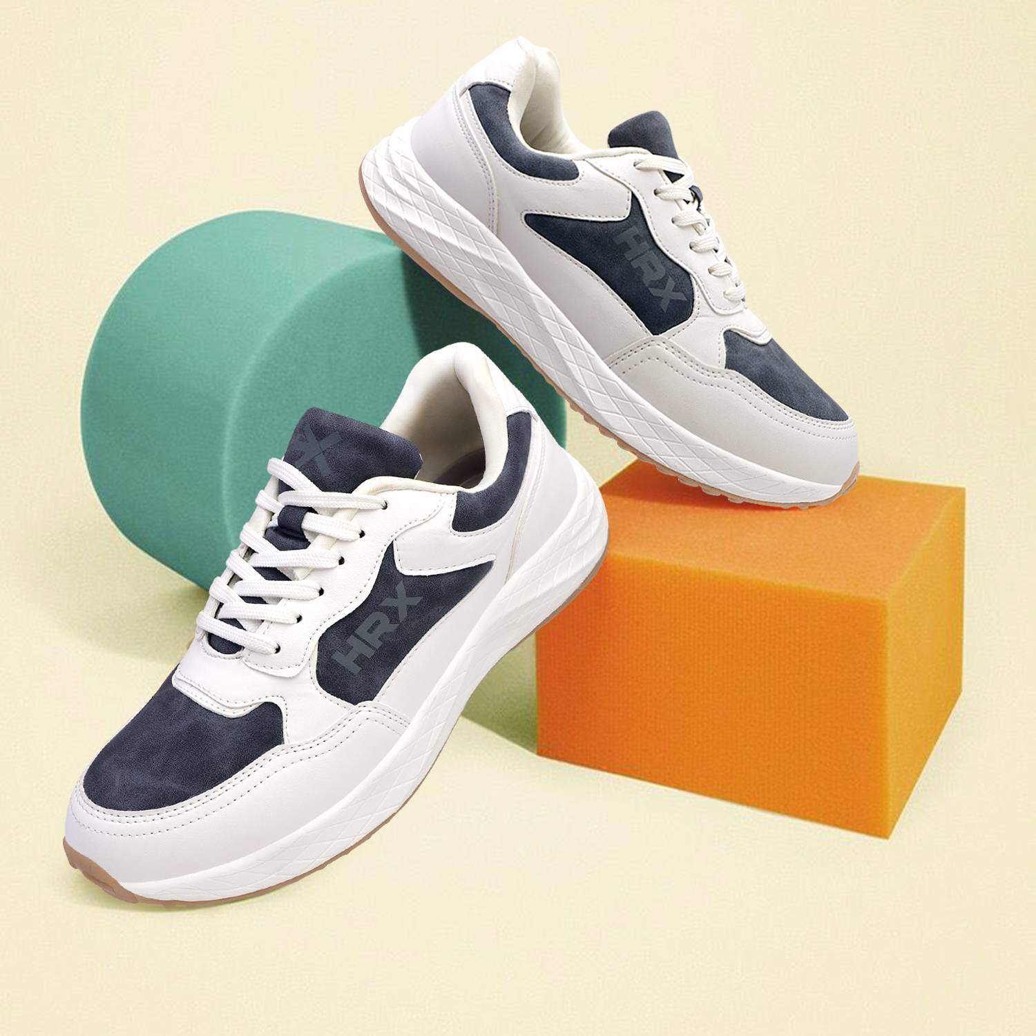 HRX by Hrithik Roshan Men's White Running Shoes