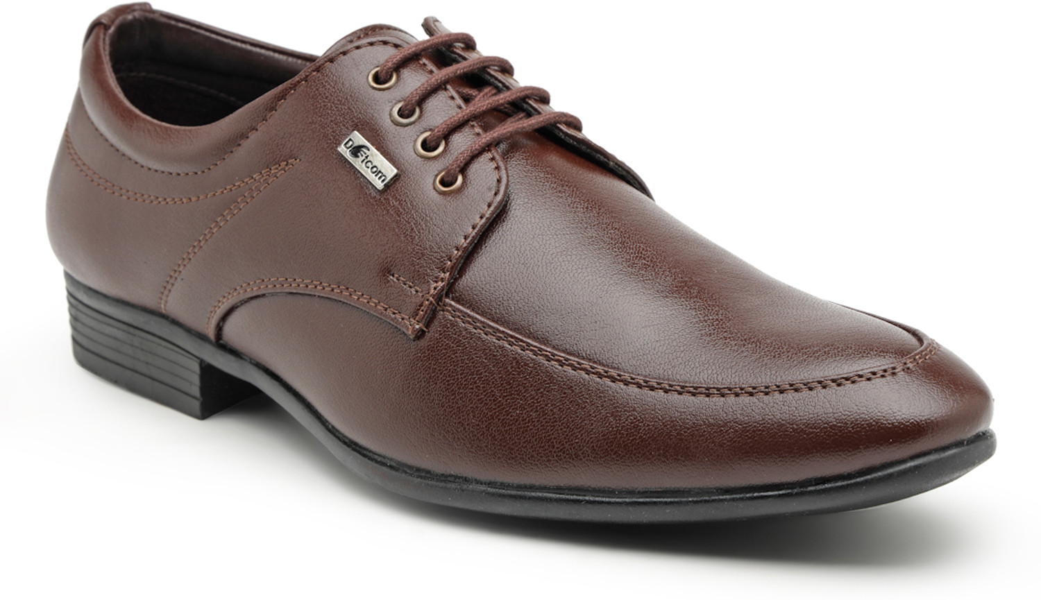 Image of action Dotcom OFFICE-252 Classy Trendy Comfortable lightweight Formal Lace-Up Derby For Men