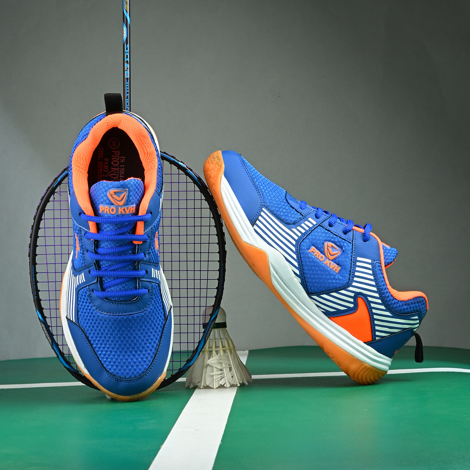 Image of PRO KVH Men's Badminton Shoes |Lightweight Breathable Mesh | Indoor Court Sports Shoes Badminton Shoes For Men