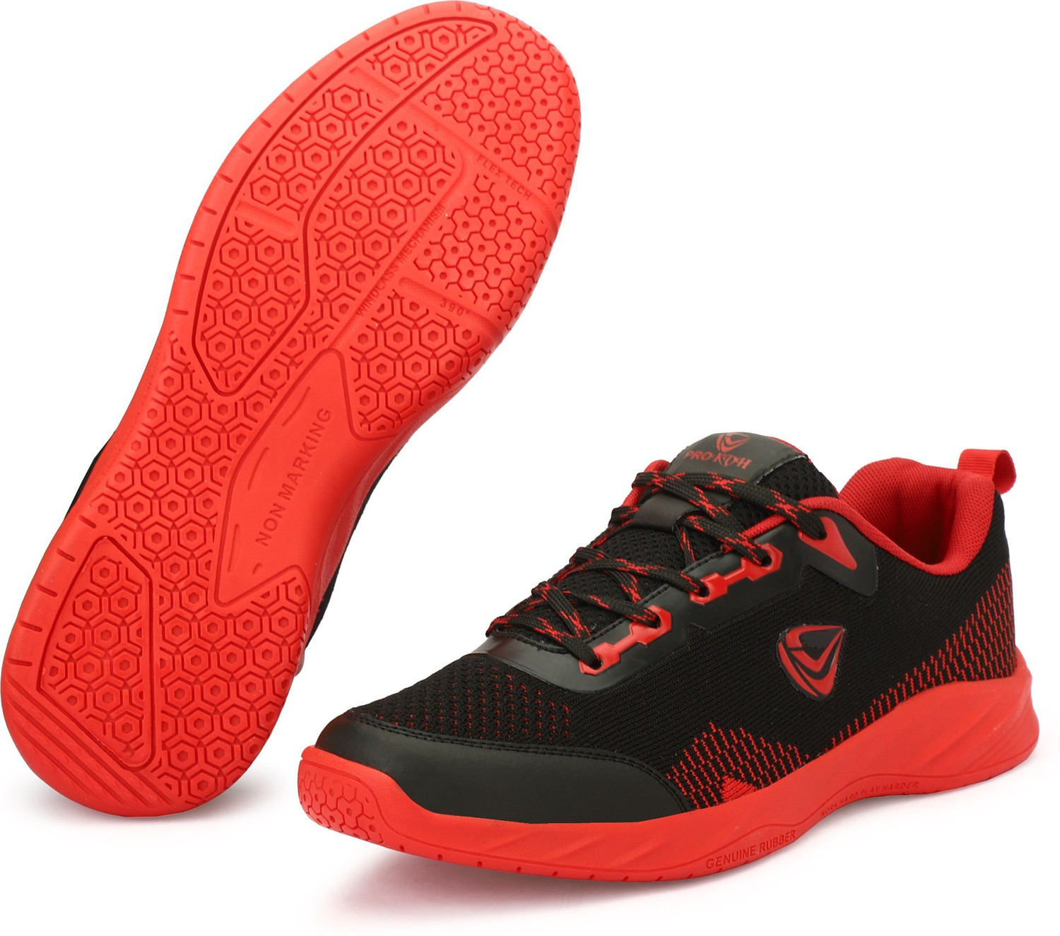 Image of PRO KVH Court Flyer 2.0 Non-Marking Indoor Court Breathable, Cushioned, Durable Badminton Shoes For Men