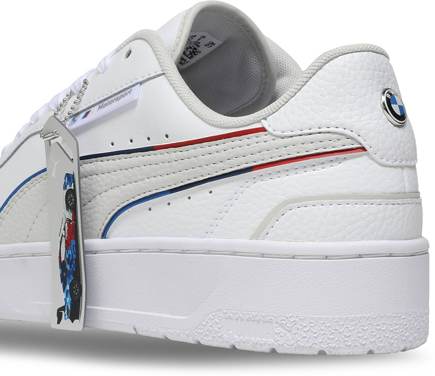 PUMA BMW M Motorsport CA Match Sneakers For Men White - Image 4