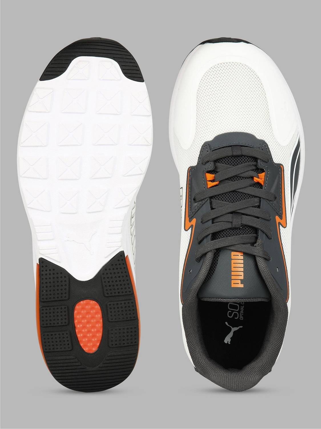 PUMA NeonStride Men's White Running Shoes - Image 5