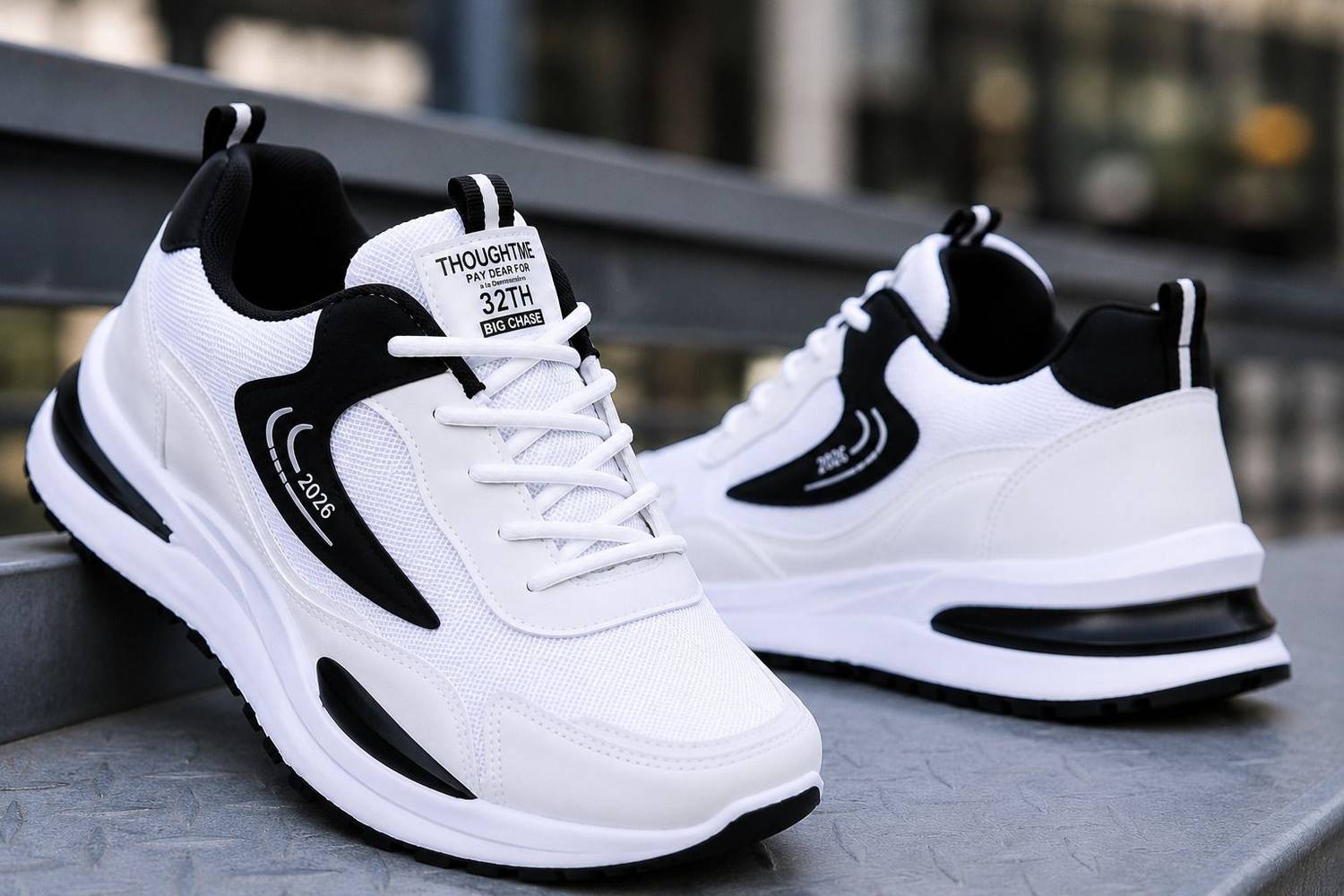 Sockline Sneakers For Men Black - Image 2