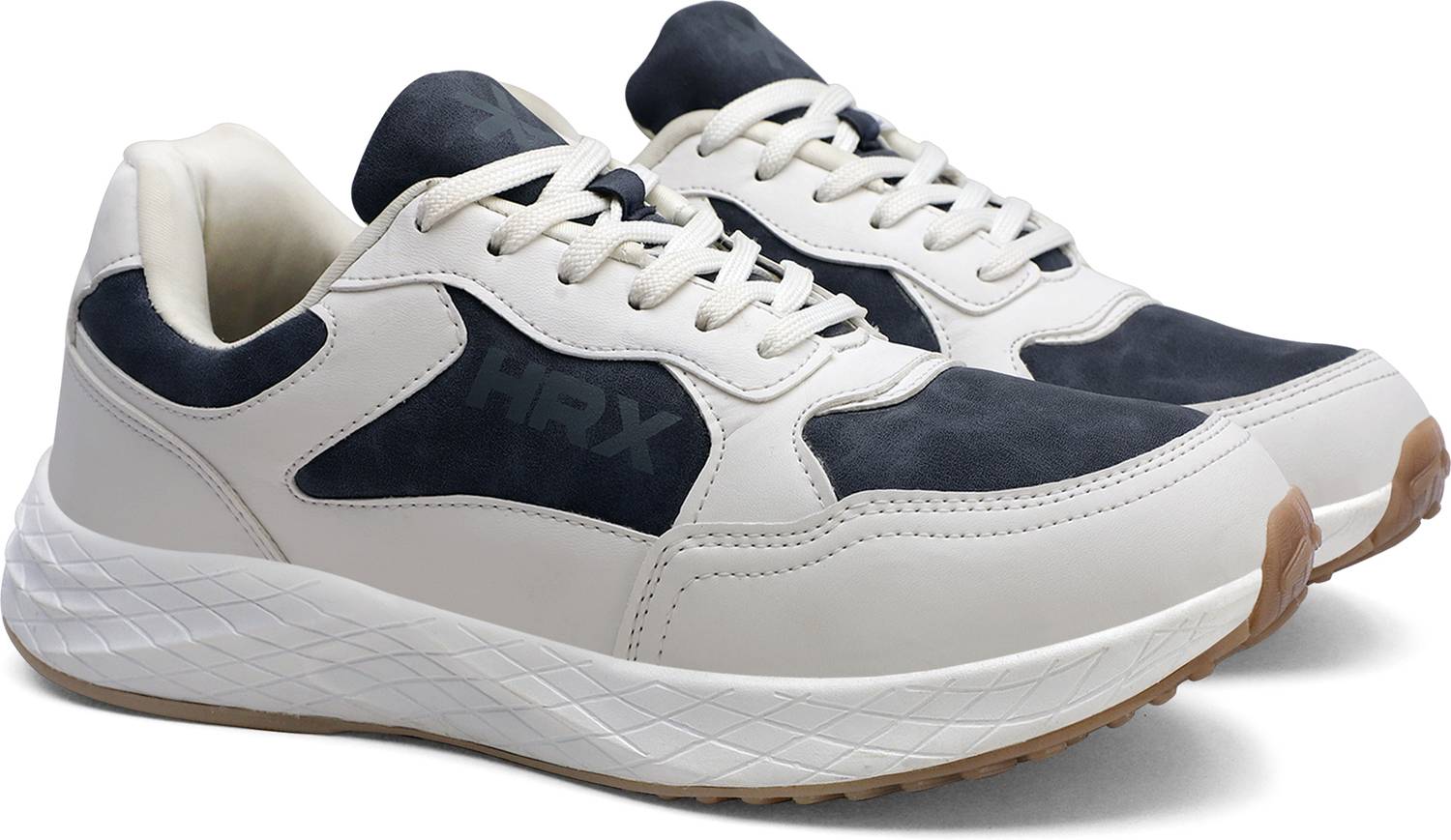 HRX by Hrithik Roshan Men's White Running Shoes - Image 3
