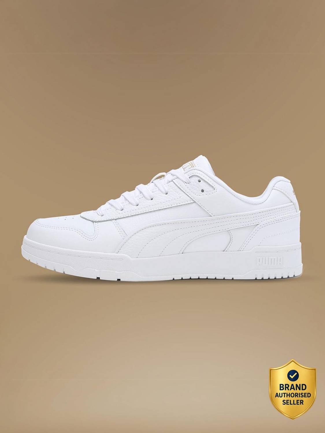 PUMA Court Shatter Low White Sneakers For Men