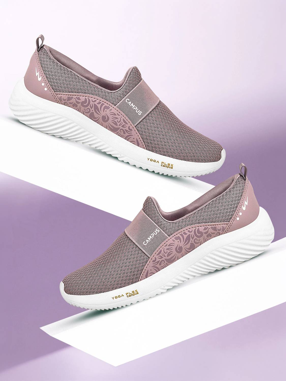 CAMPUS CAMP ELOY Walking Shoes For Women (Pink , 4)