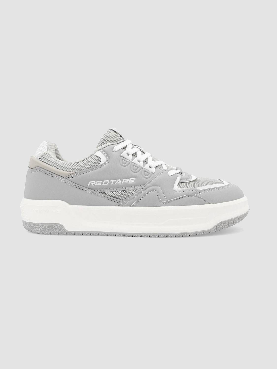 RED TAPE Men's Red Lifestyle Sneakers - Image 3
