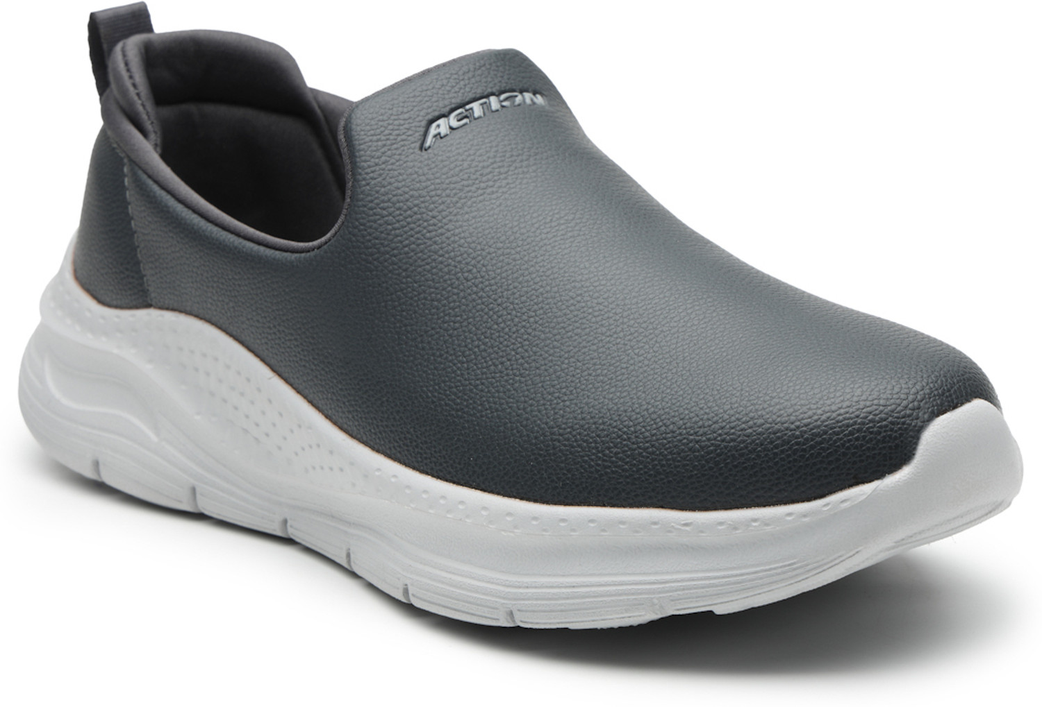 Image of action Athleo WALKER-156 Breathable Flexible Lightweight Comfortable Sports Slip-On Walking Shoes For Men