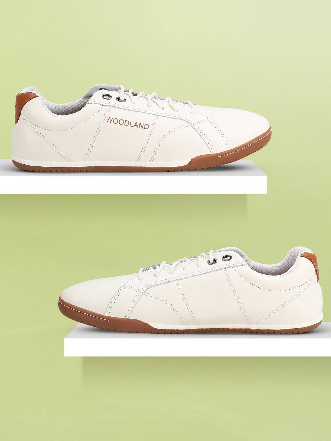 WOODLAND Men's Lace Up Casual Shoes - Image 1