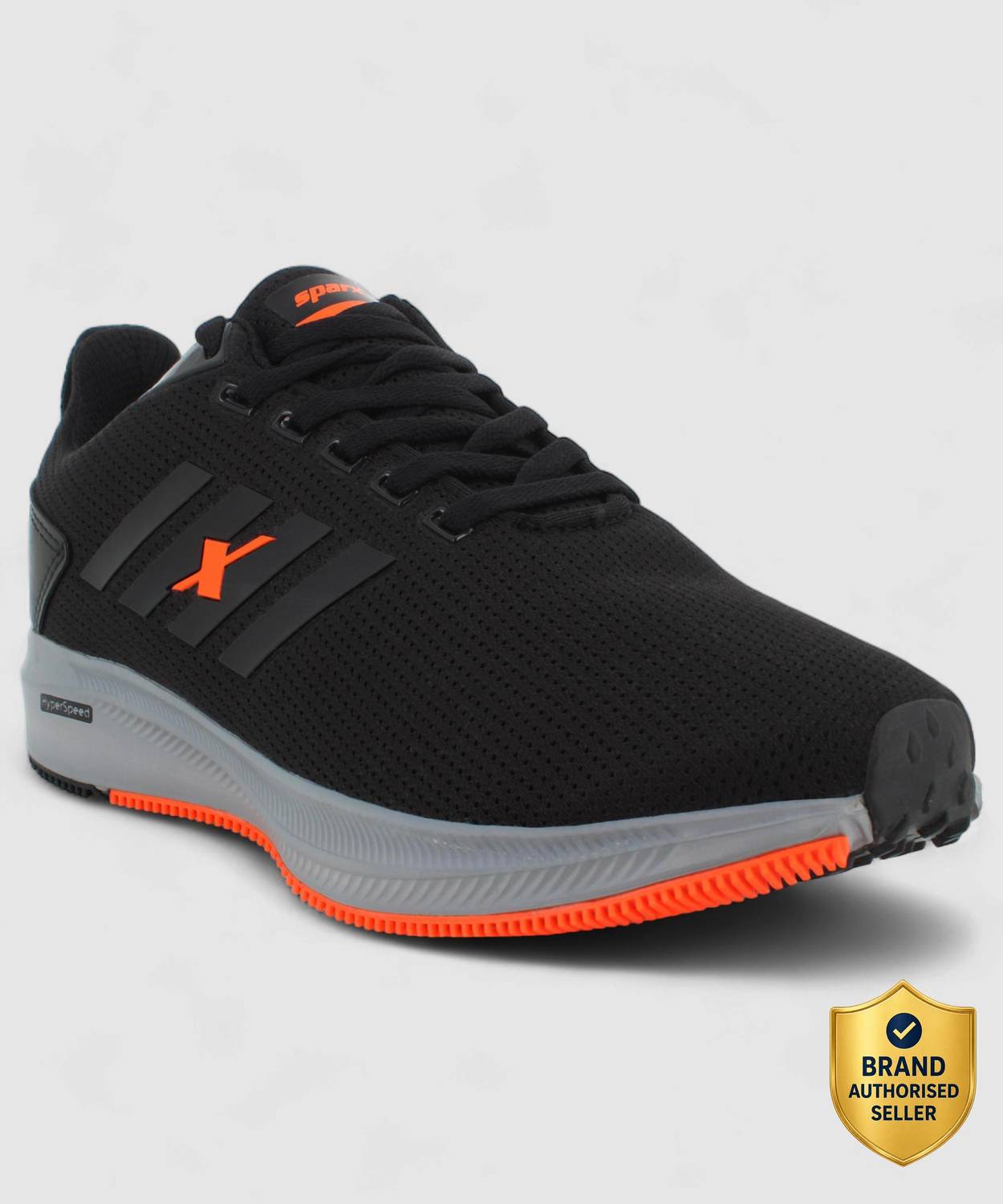 Sparx SM 676 Running Shoes for Men (Black) 676 g