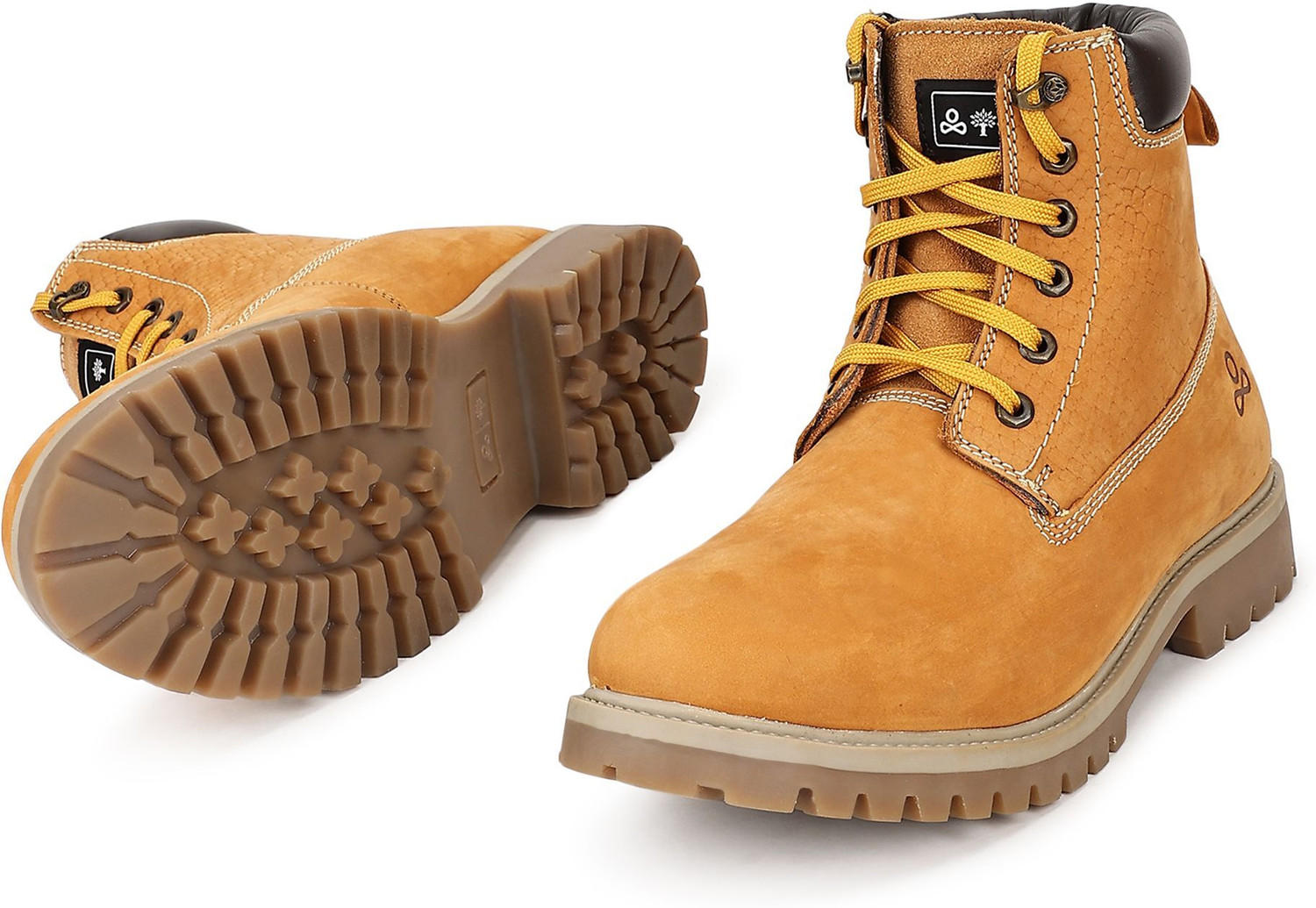 Image of WOODLAND Casuals For Men (Yellow, 9)