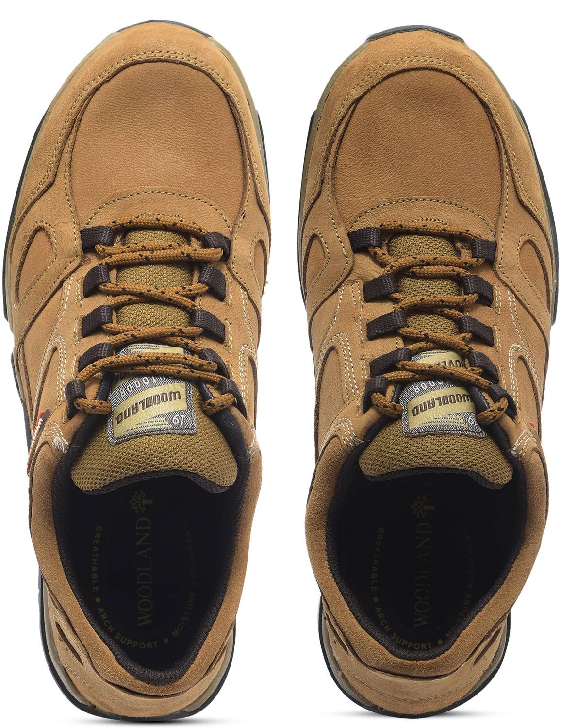 WOODLAND Men's Lace Up Casual Shoes - Image 4